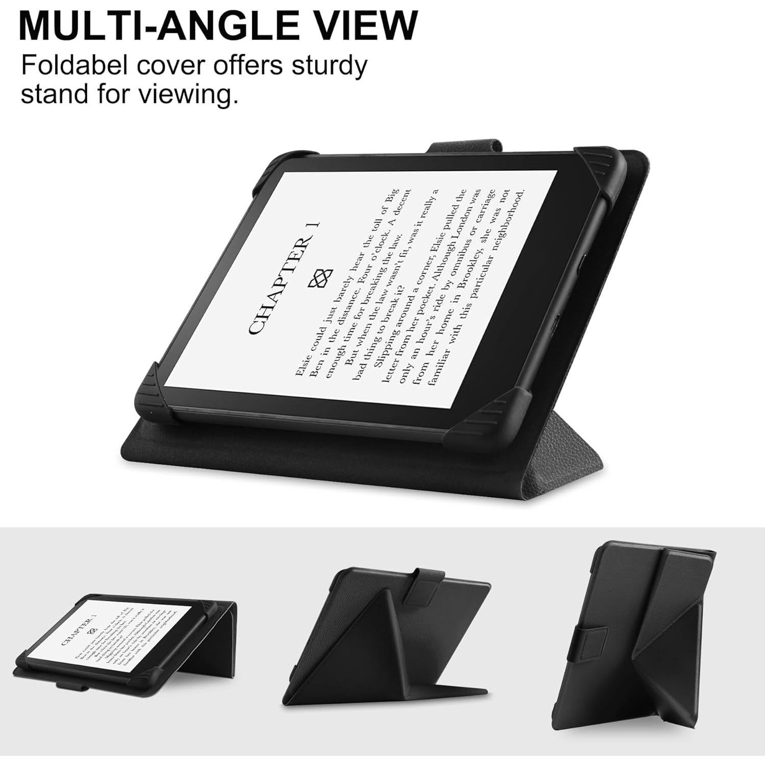 Funda Universal para eReaders 6.8" y 7" HGWALP Negra