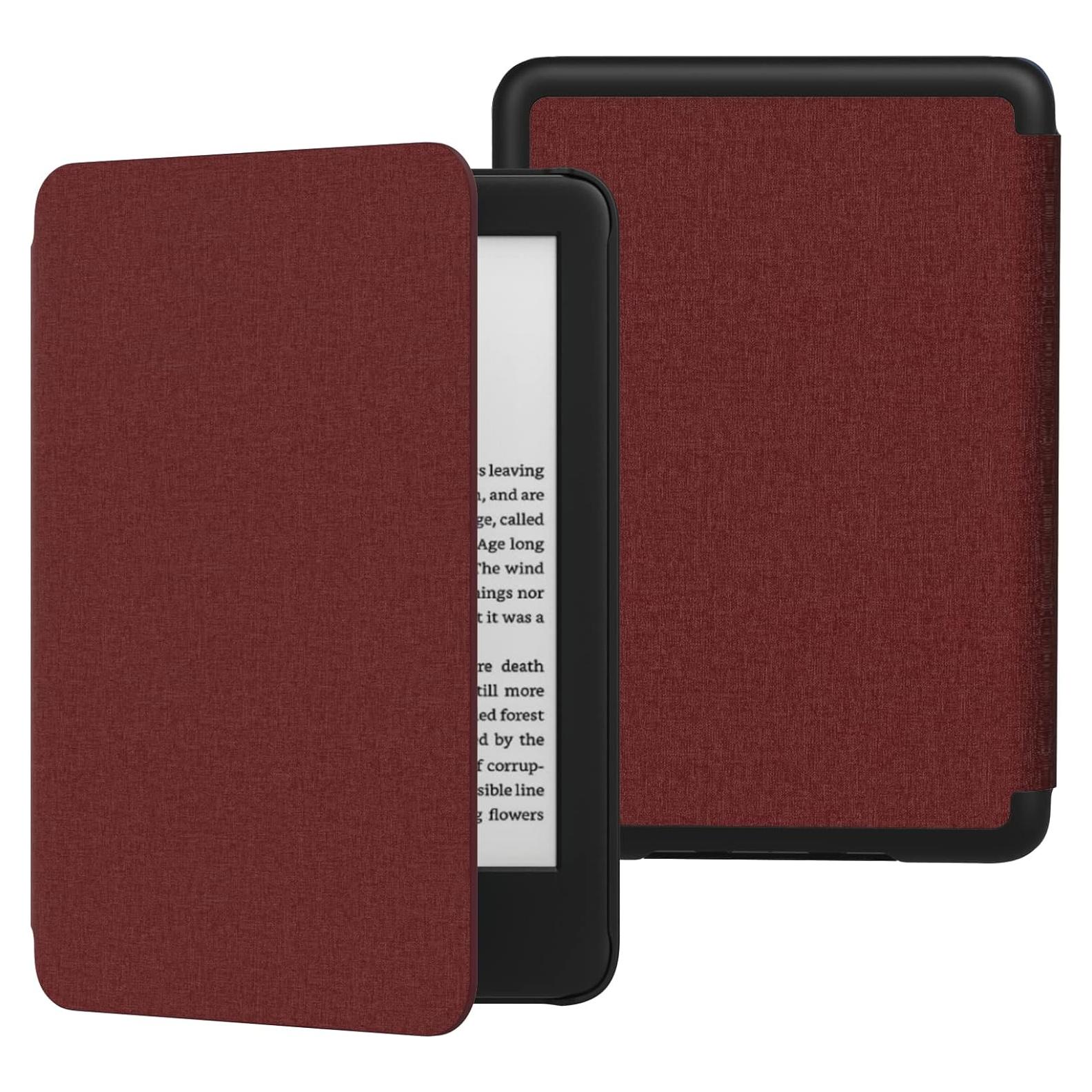 Funda MoKo para Kindle 11ª Gen 2024/2022 - Rojo Vino