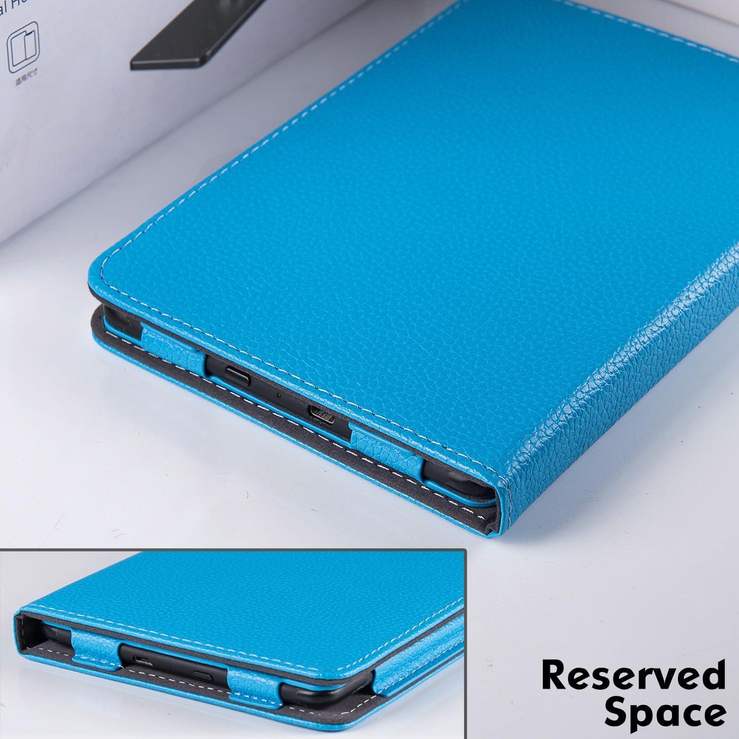 Funda de soporte LaoShuSheng para Kindle Paperwhite 6" - Azul Elegante