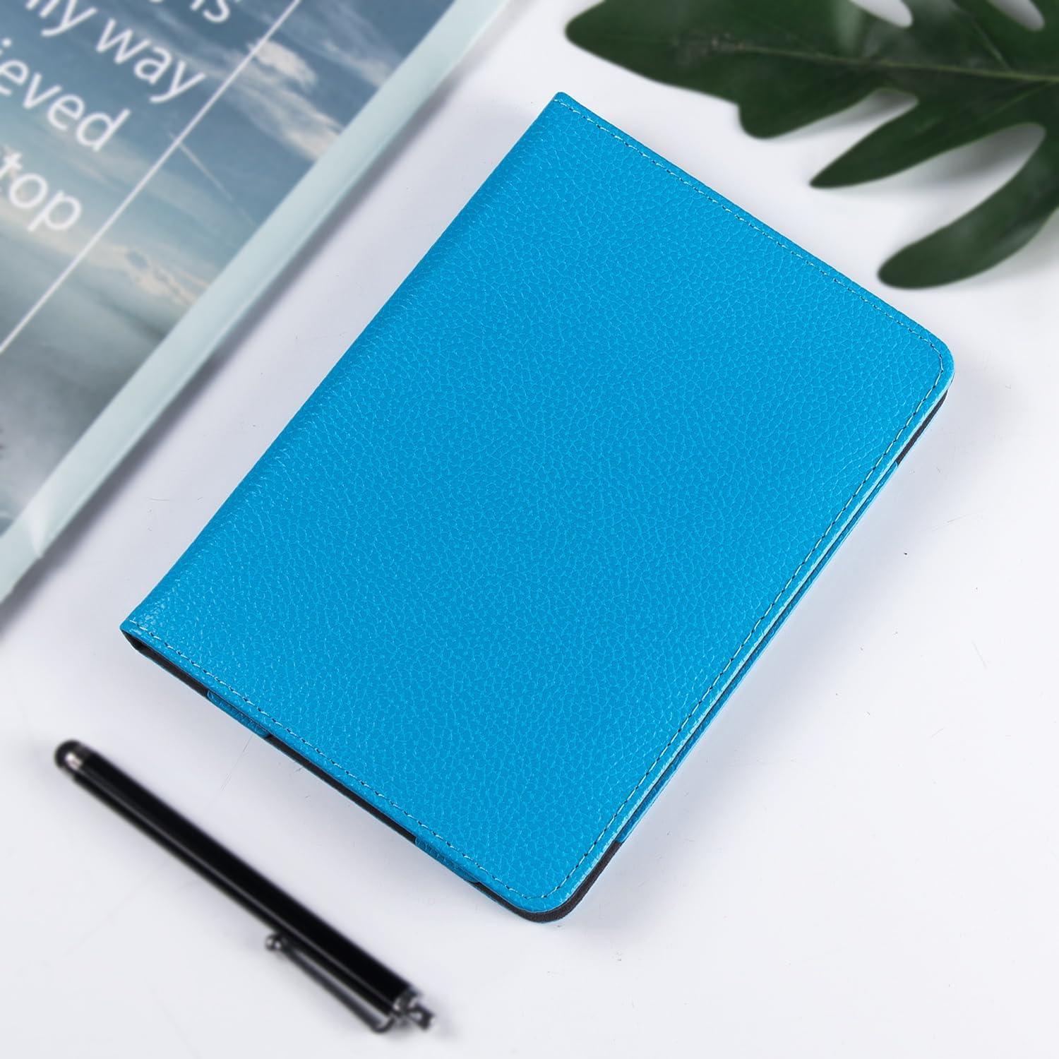 Funda de soporte LaoShuSheng para Kindle Paperwhite 6" - Azul Elegante