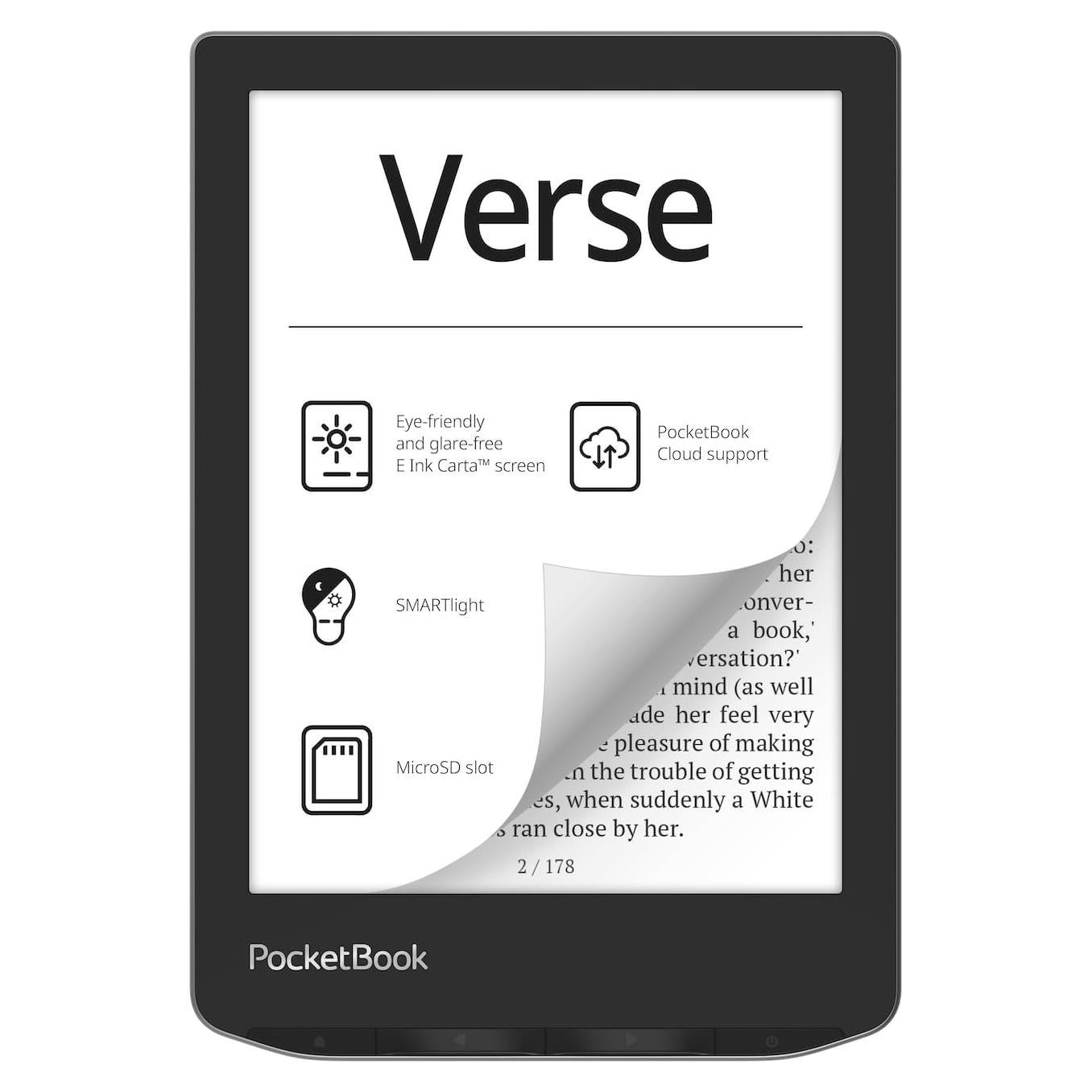 Lector de E-Books PocketBook Verse 6" E-Ink HD WiFi
