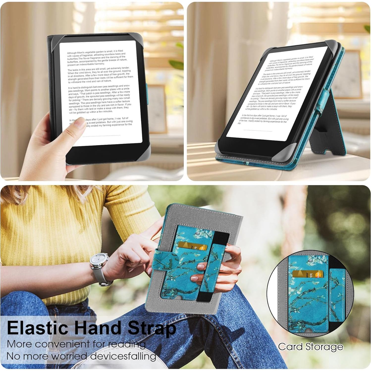 Funda Universal para Kindle Paperwhite 7" HoYiXi con Soporte