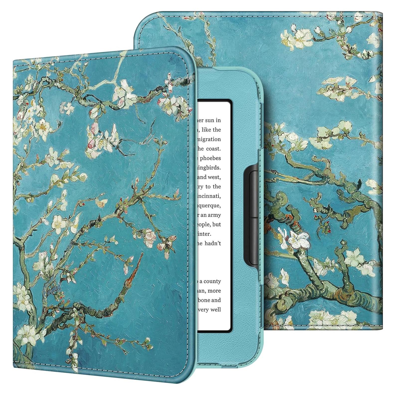 Funda Folio Fintie para eReader Nook GlowLight 4 y 4e - Cuero PU