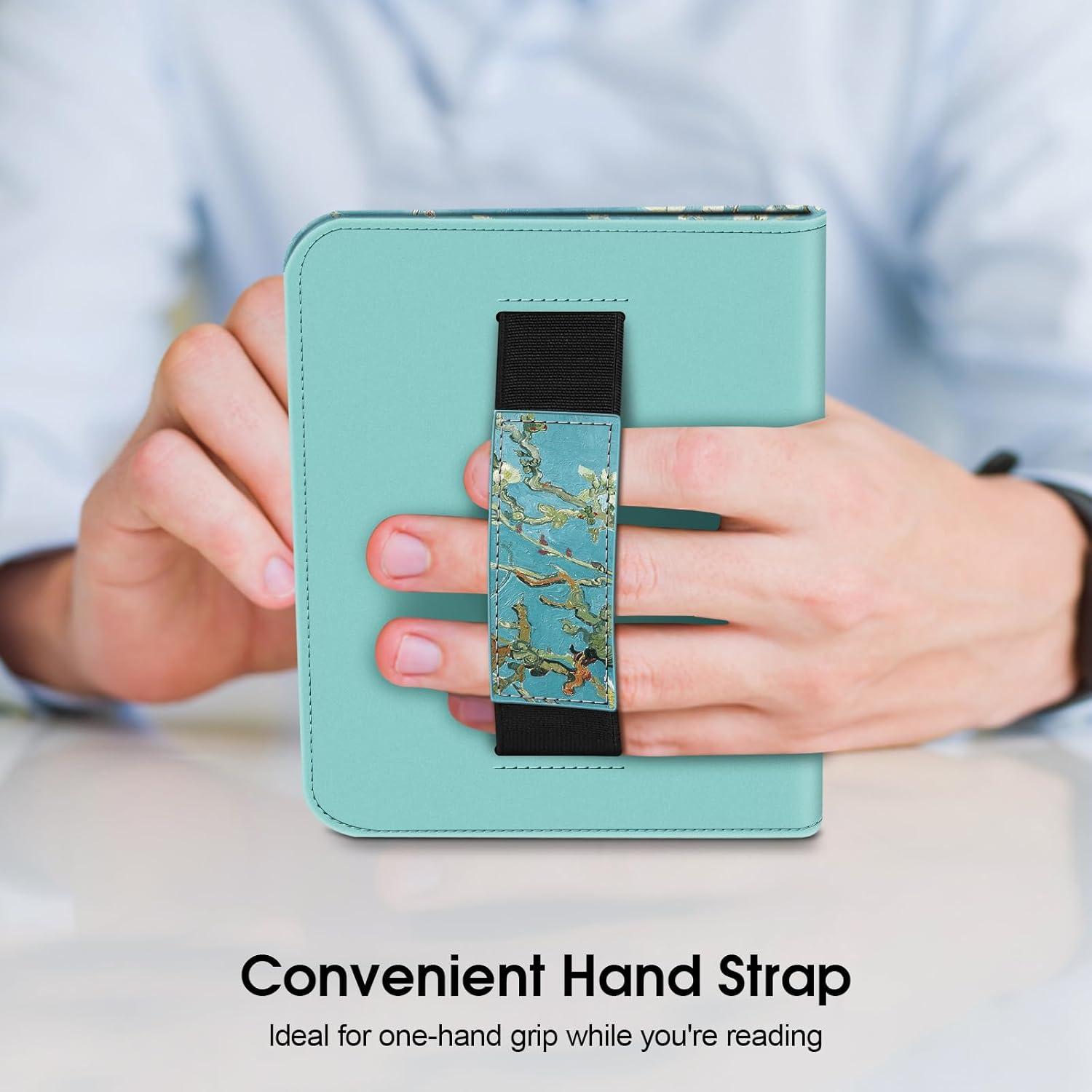 Funda Folio Fintie para eReader Nook GlowLight 4 y 4e - Cuero PU