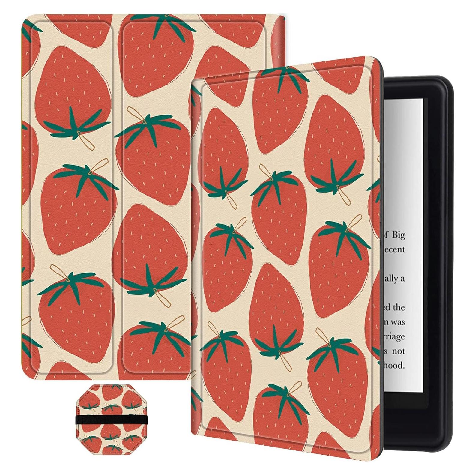 Funda delgada SROJDHFJB para Kindle Paperwhite 11ª Gen 2021 Fresa