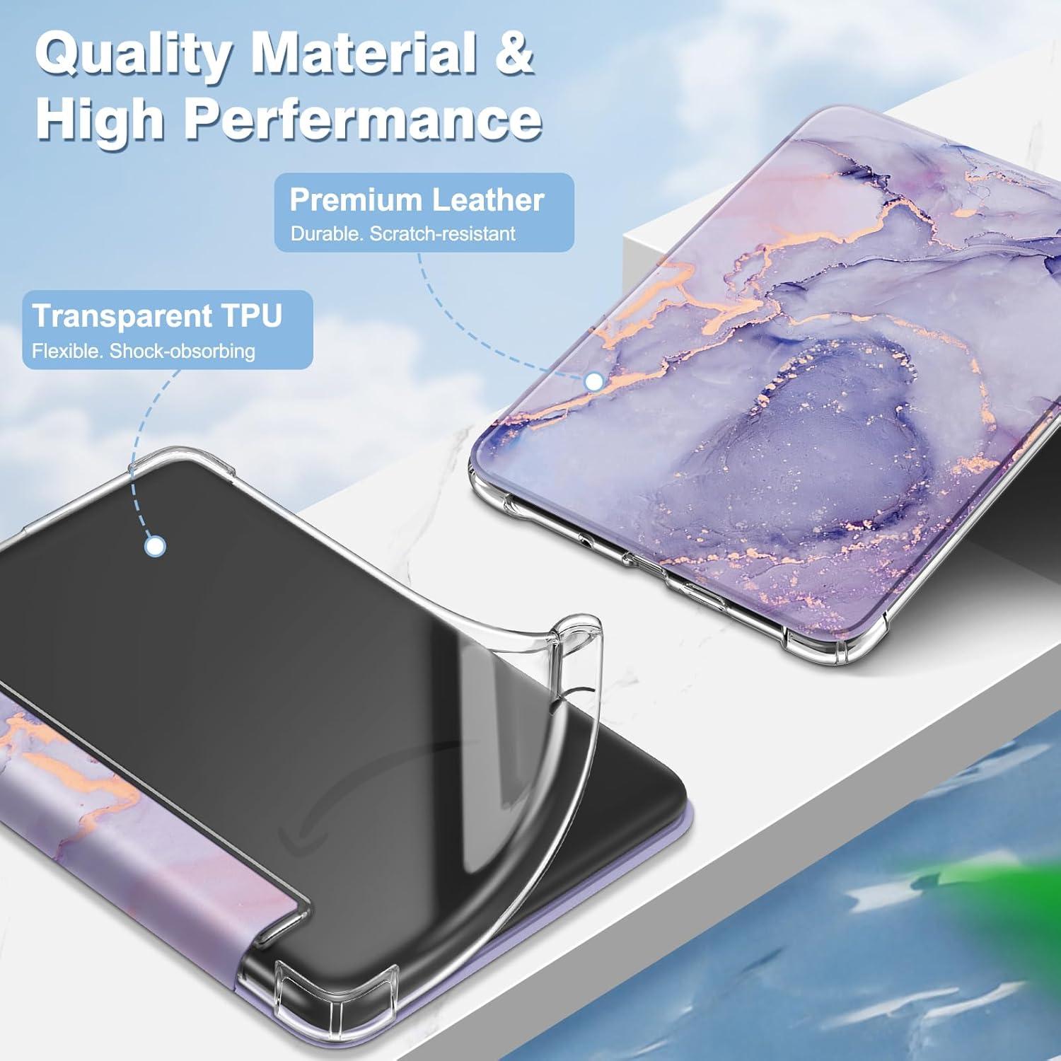 Funda Slim Fintie para Kindle 6" 11ª Gen 2024/2022 TPU Transparente