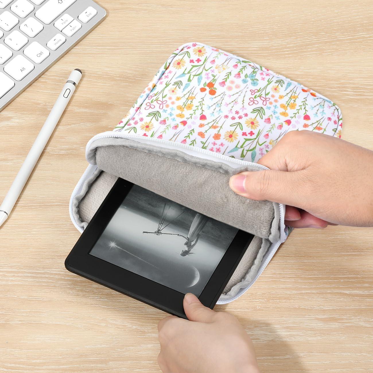 Funda Acolchada Universal Dadanism para eReader 6-7" Floral