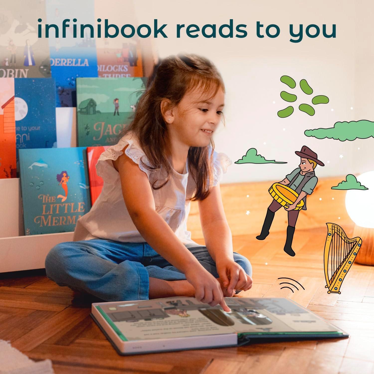 Lector E-Reader Interactivo Cuentos de Cali Jack y Habichuelas