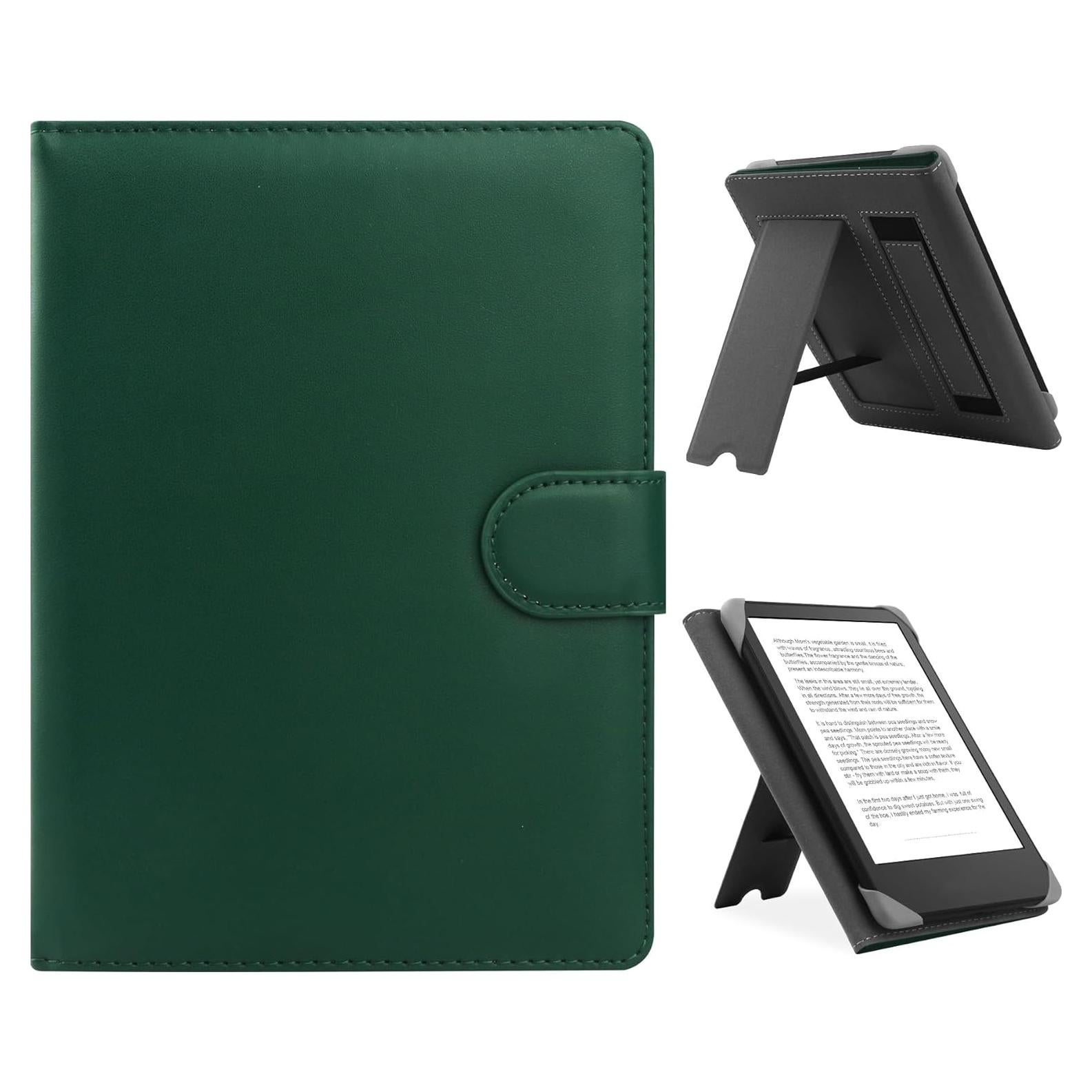 Funda Universal para eReader 6-7" HoYiXi Verde con Soporte