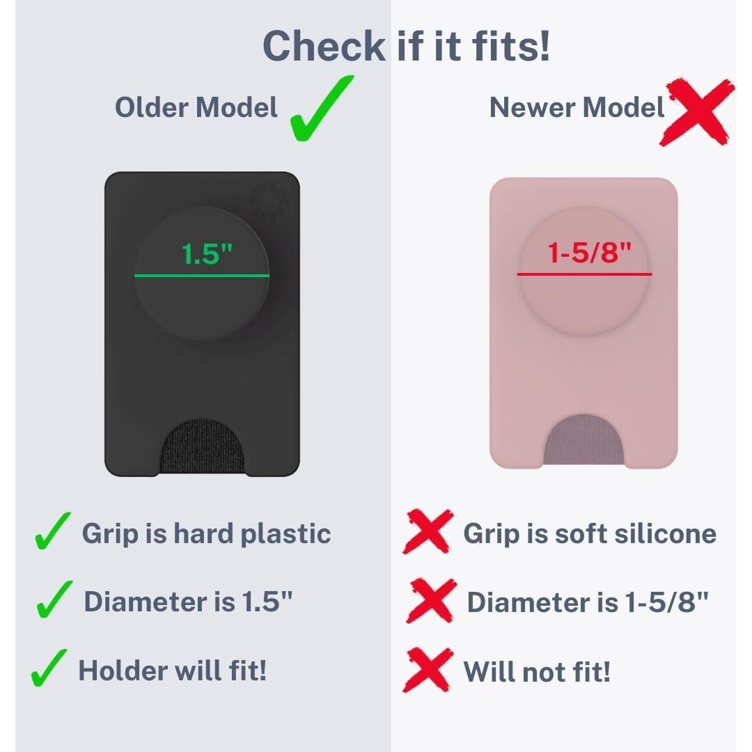 Holder para AirTag DAD - Soporte para PopSocket Blanco