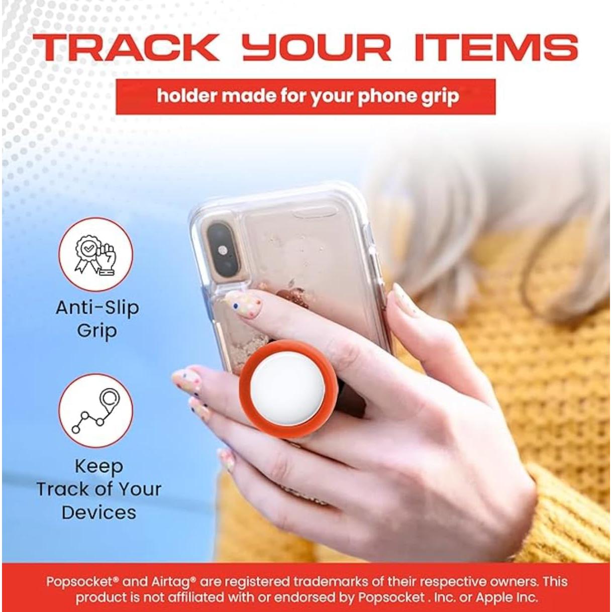 Holder para AirTag DAD - Soporte para PopSocket Blanco