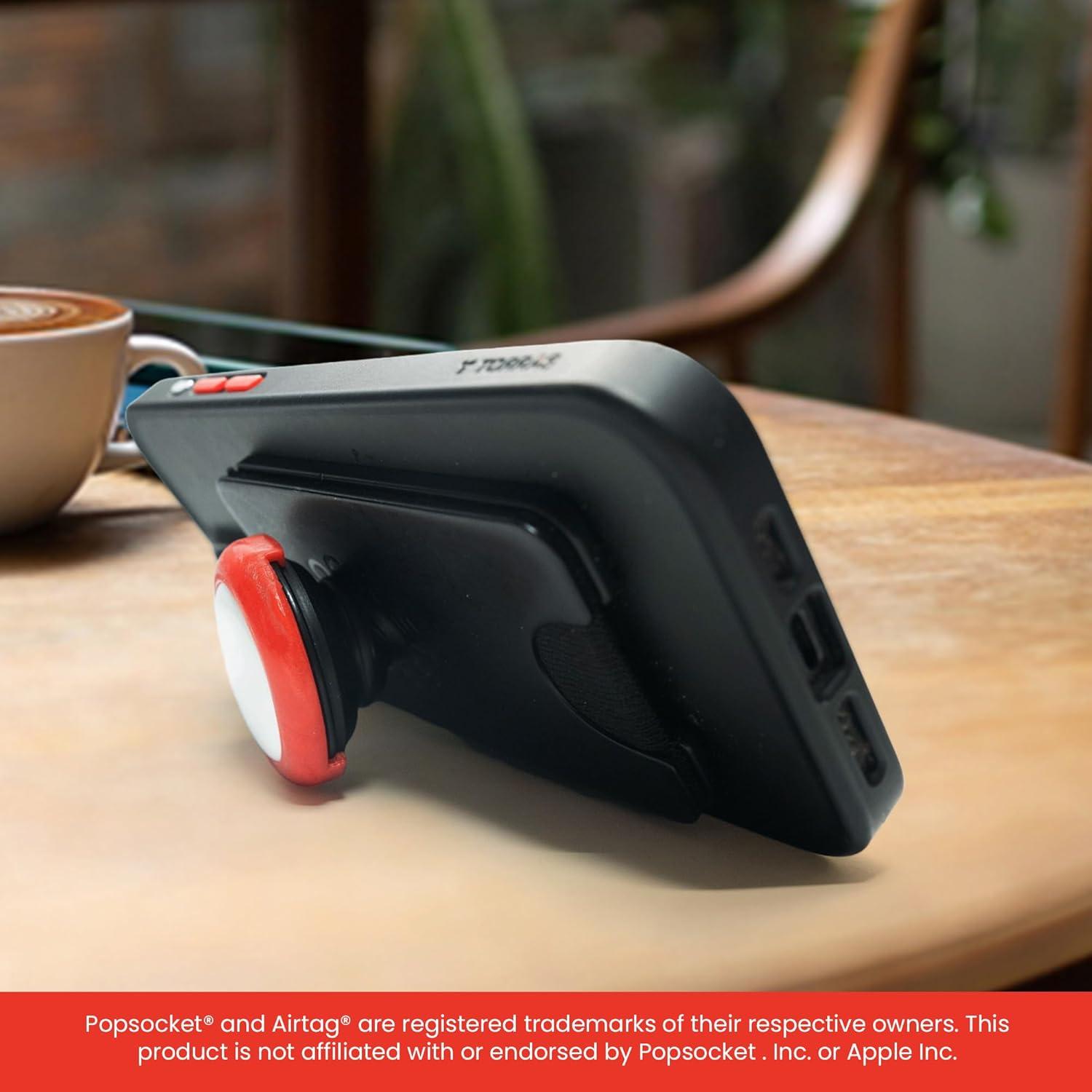 Holder para AirTag DAD - Soporte para PopSocket Blanco