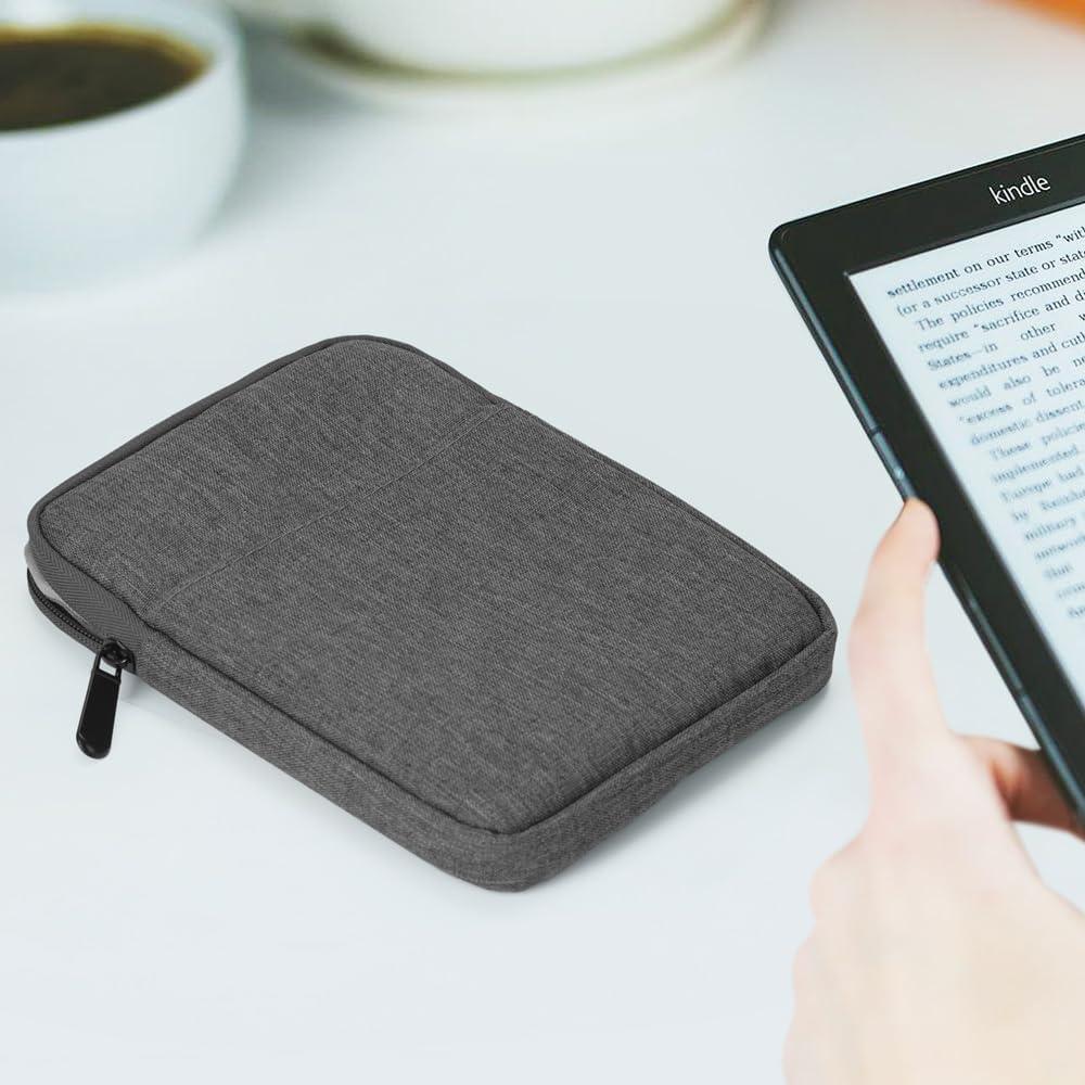 Funda Protectora de Nylon ODOMEIDIC para E-Reader 6-7" Gris