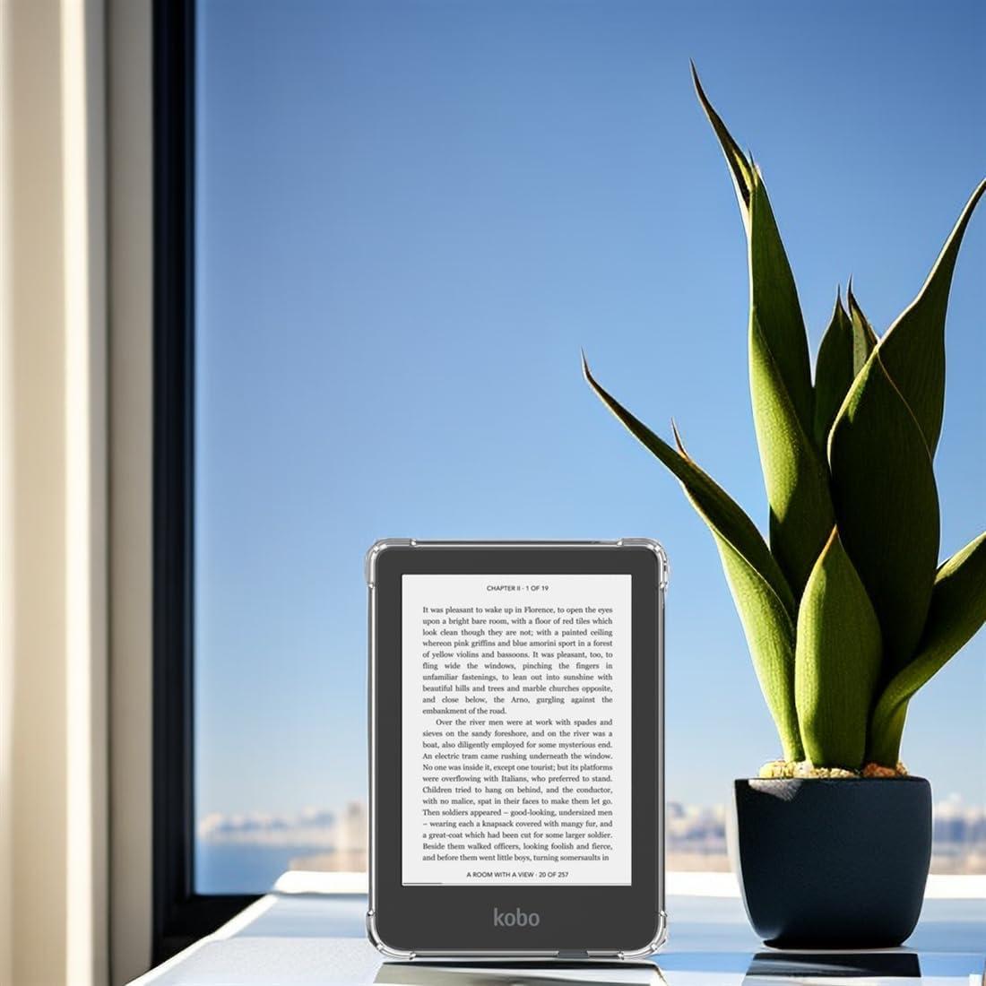 Funda Transparente Stianiiie para Kobo Nia 6 - 6 Pulgadas