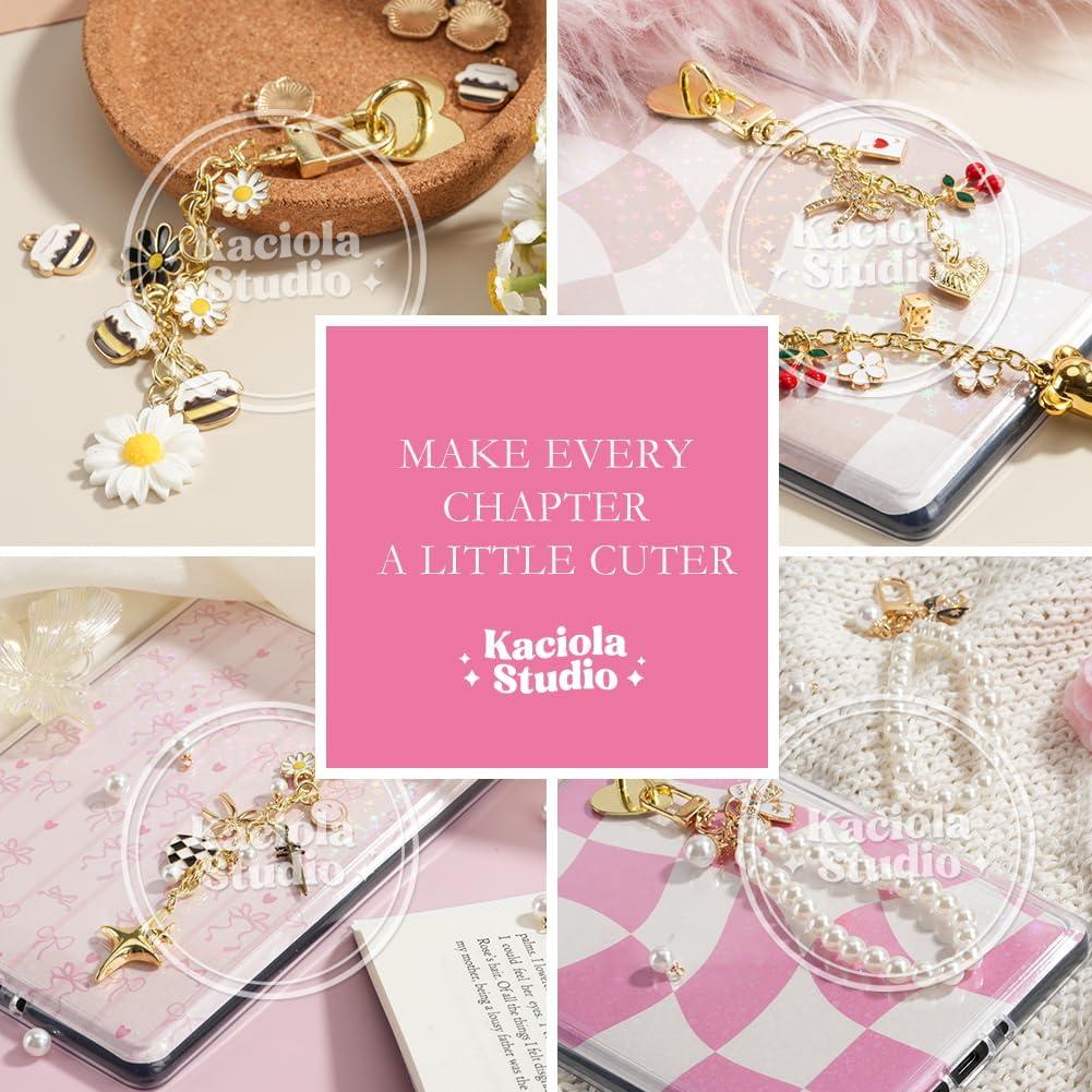 Cadenas de Encanto Kaciola para Kindle y E-Readers - Lazo Negro