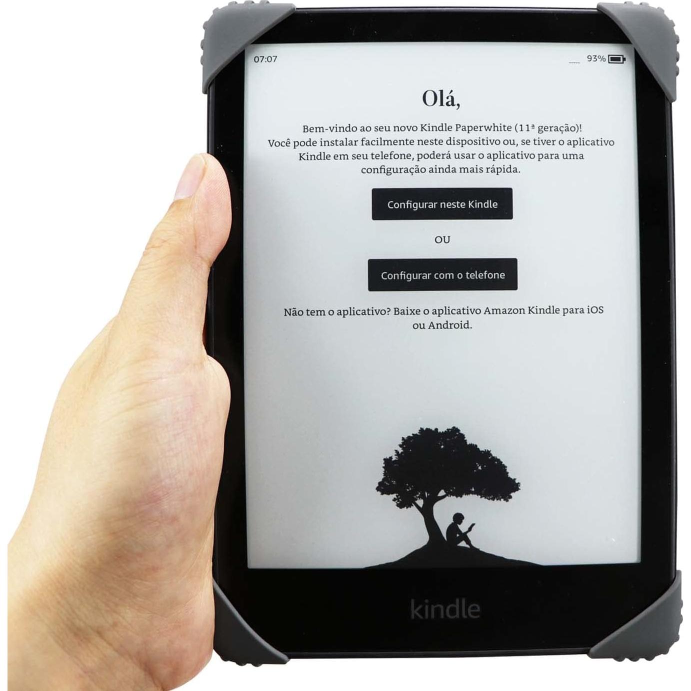 Correa de Mano Antideslizante ZhaoCo para eReaders 6-6.8" Gris