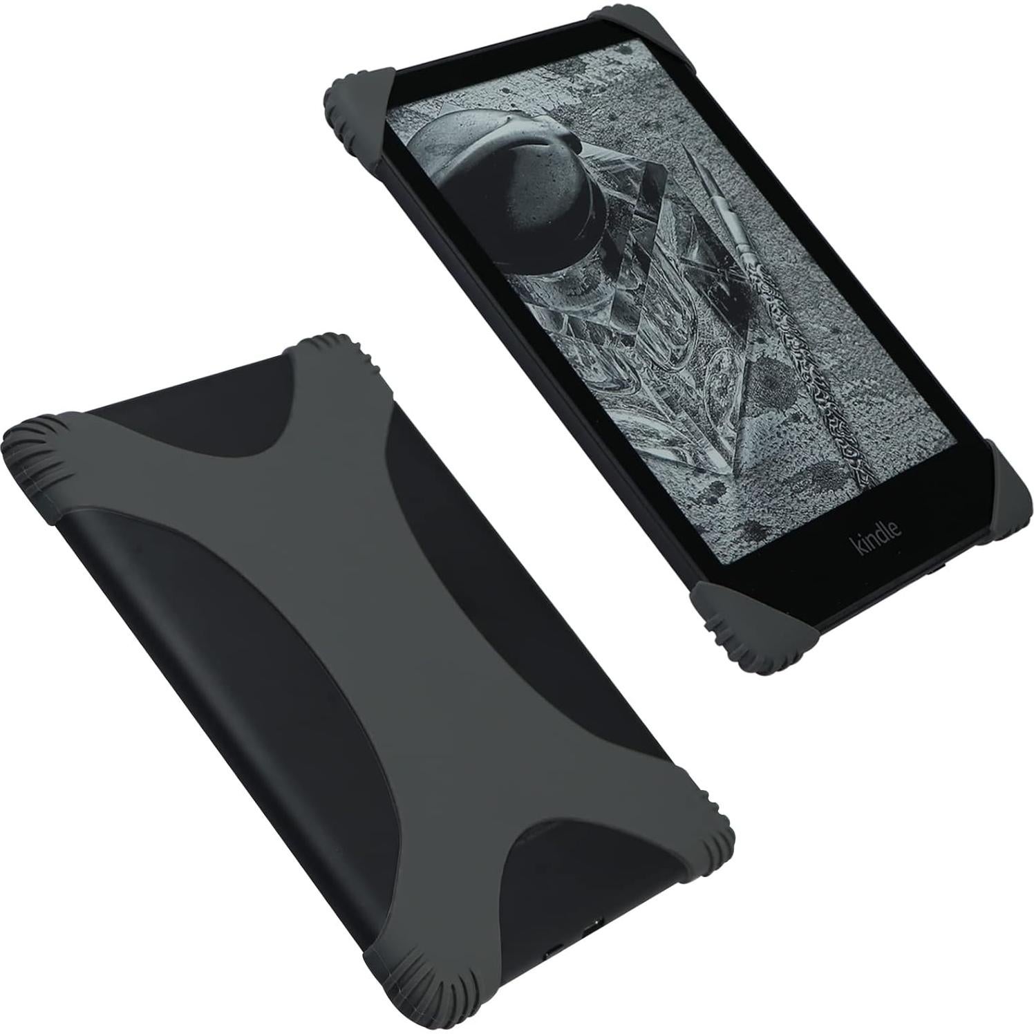 Correa de Mano Antideslizante ZhaoCo para eReaders 6-6.8" Gris