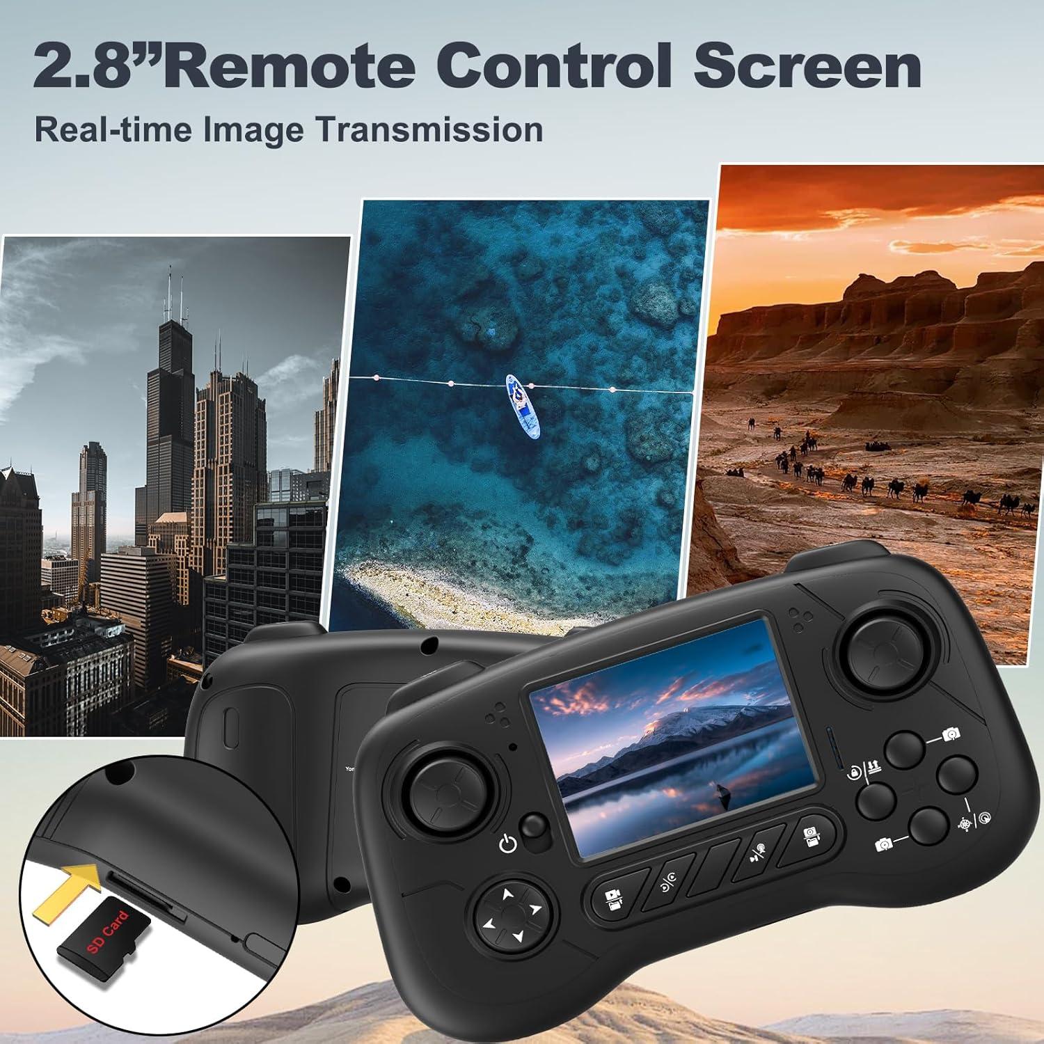 Dron F179 Govogorc con cámara 1080P y motores sin escobillas