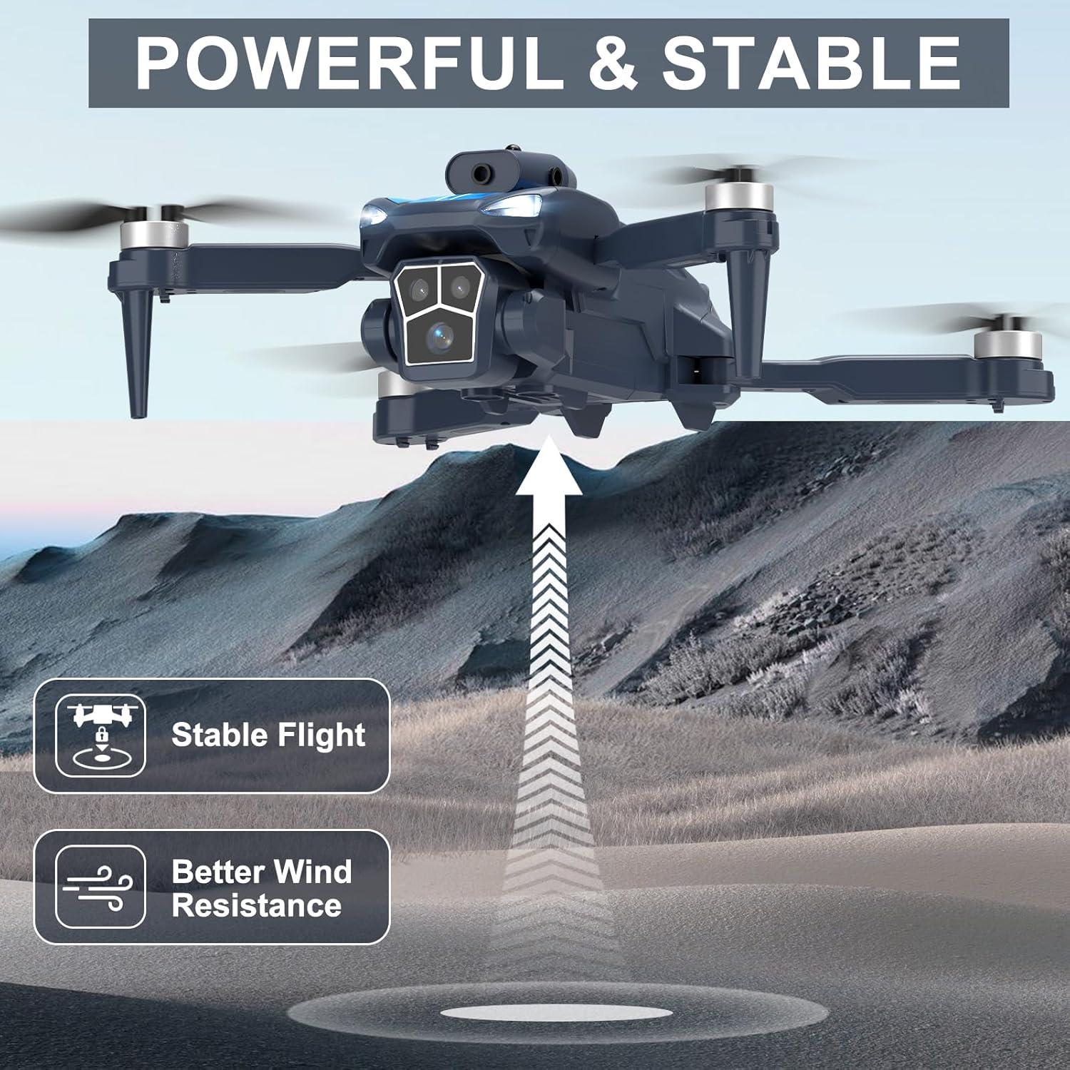 Dron F179 Govogorc con cámara 1080P y motores sin escobillas