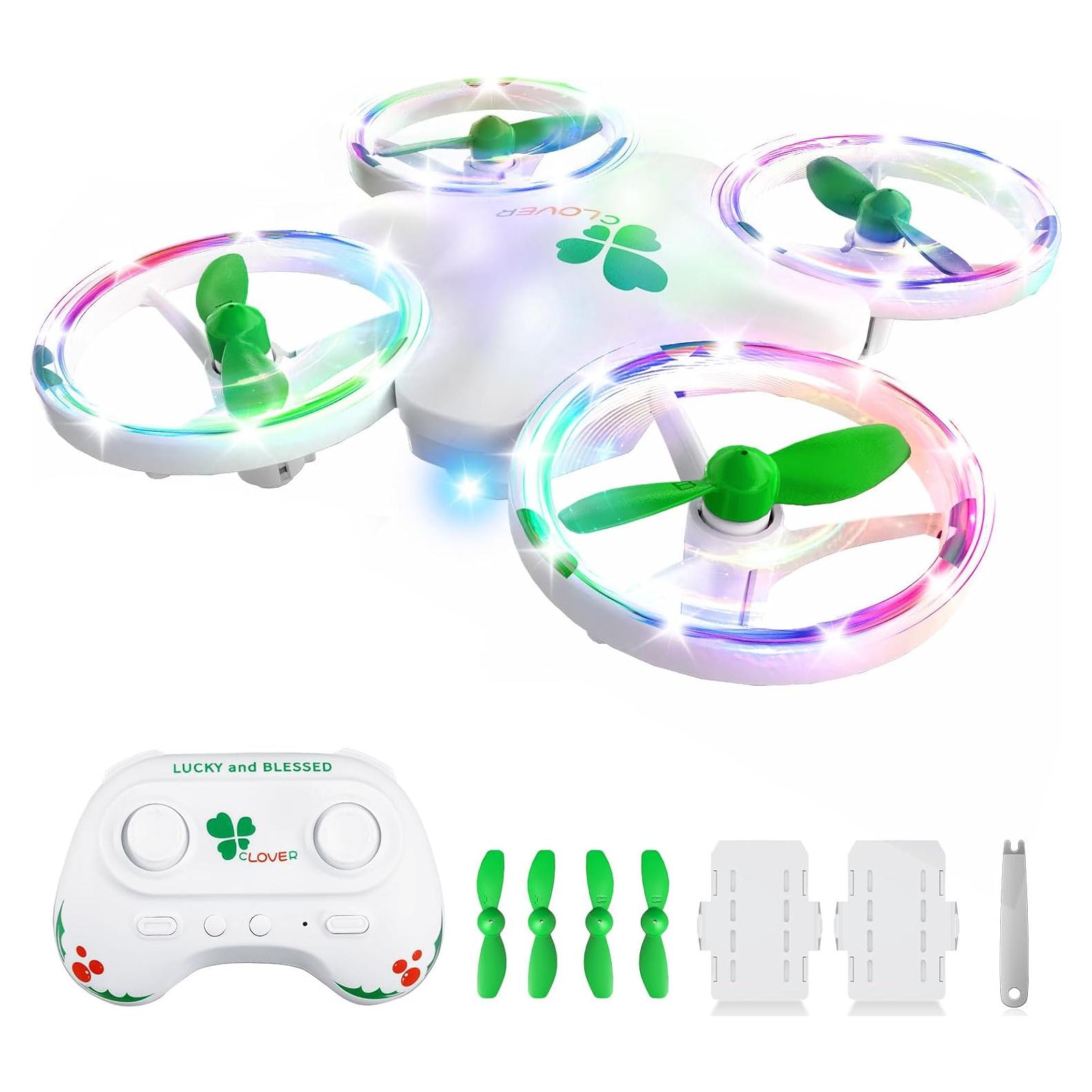 Dron Mini Carox SQN-046 Verde para Niños - Fácil de Volar