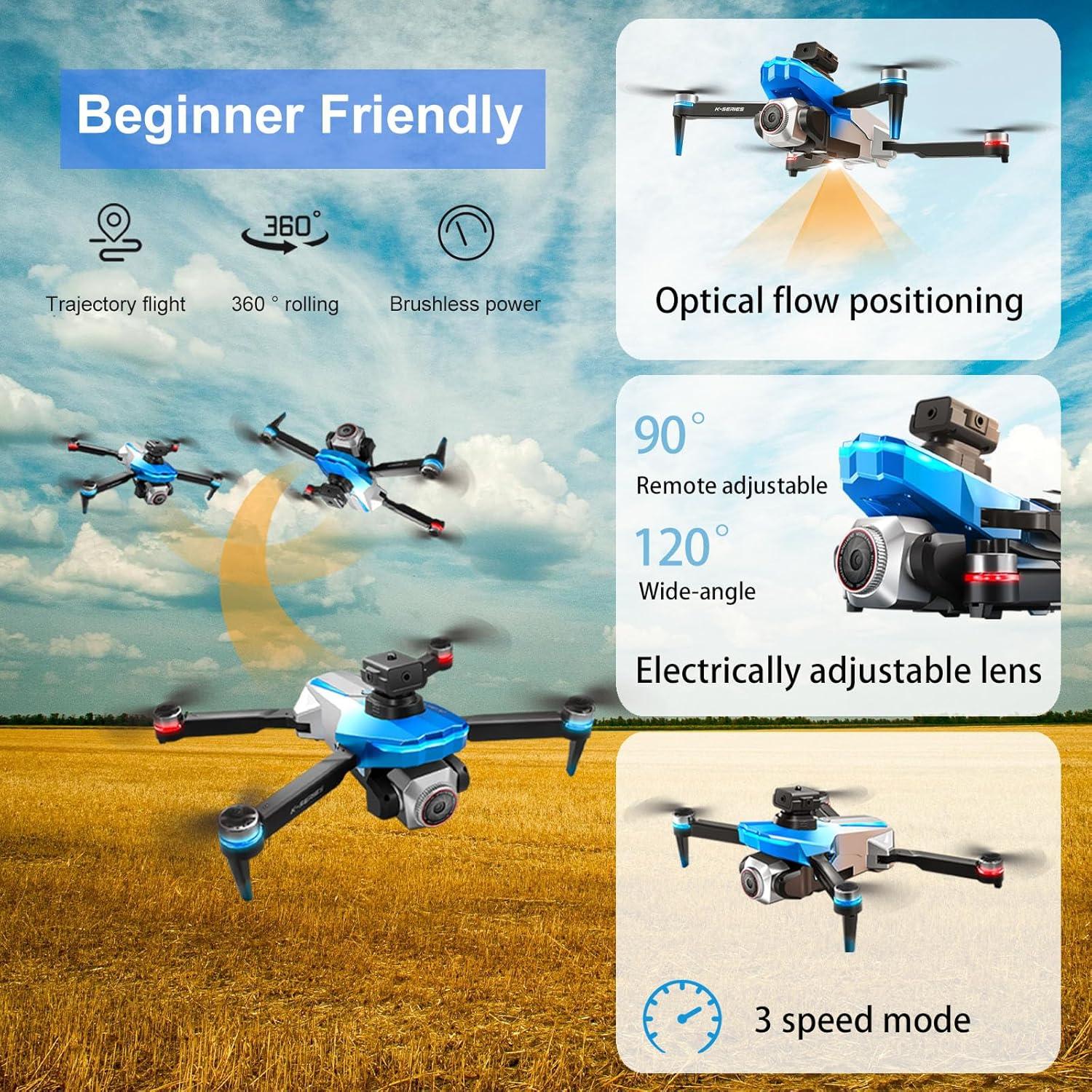 Drone Weavixol K16 Sin Escobillas 1080P para Principiantes