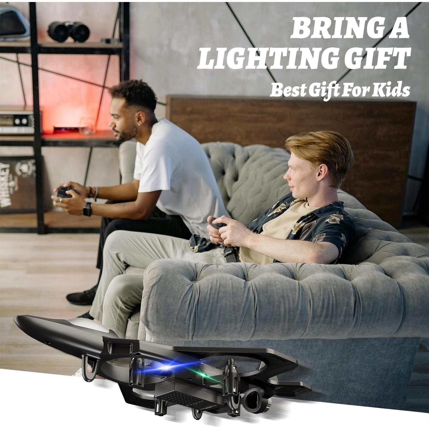 Avión de Control Remoto 4DRC V50 para Niños y Adultos - Vuelo 360°