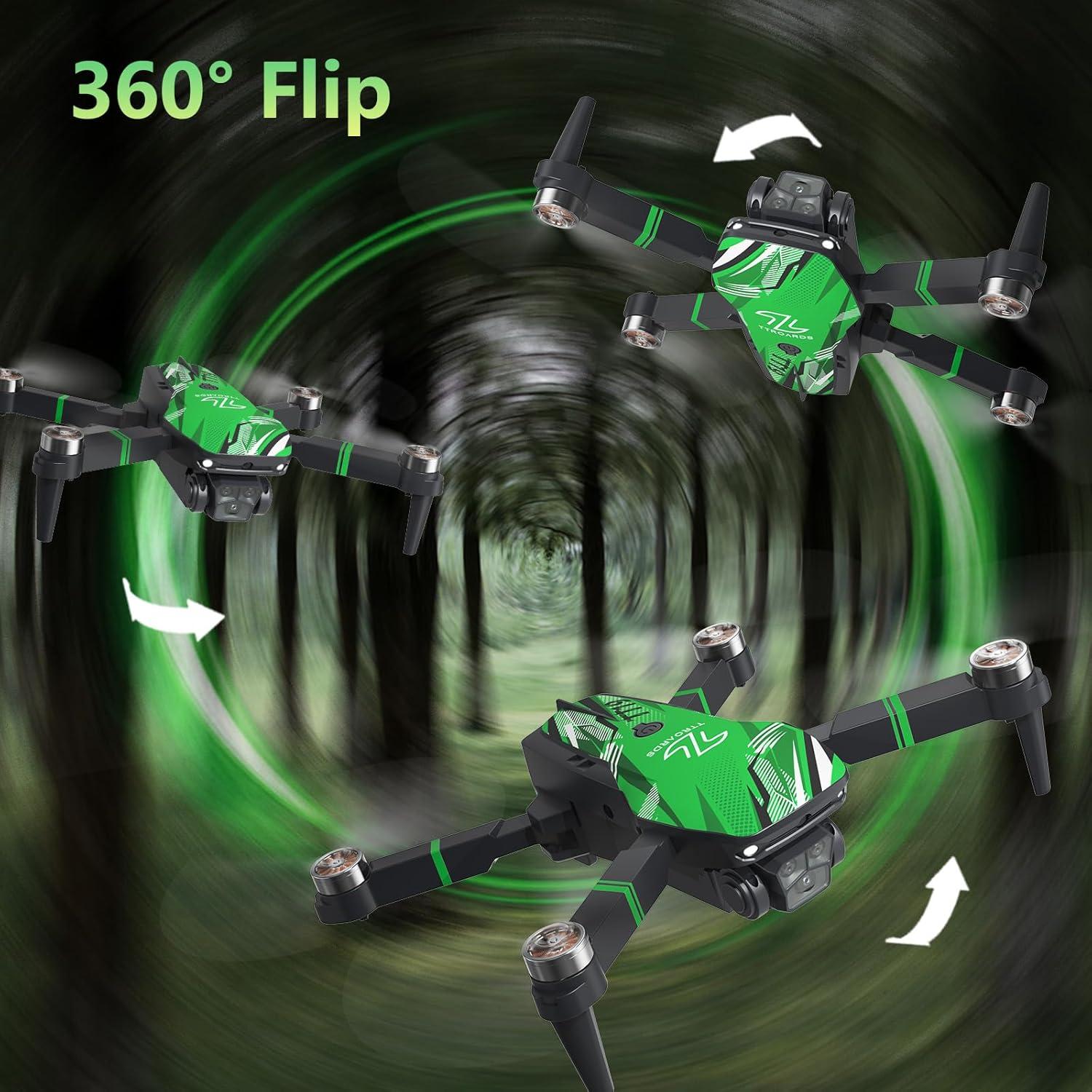 Drone TTROARDS TT19 con cámara HD 1080P y evitación de obstáculos