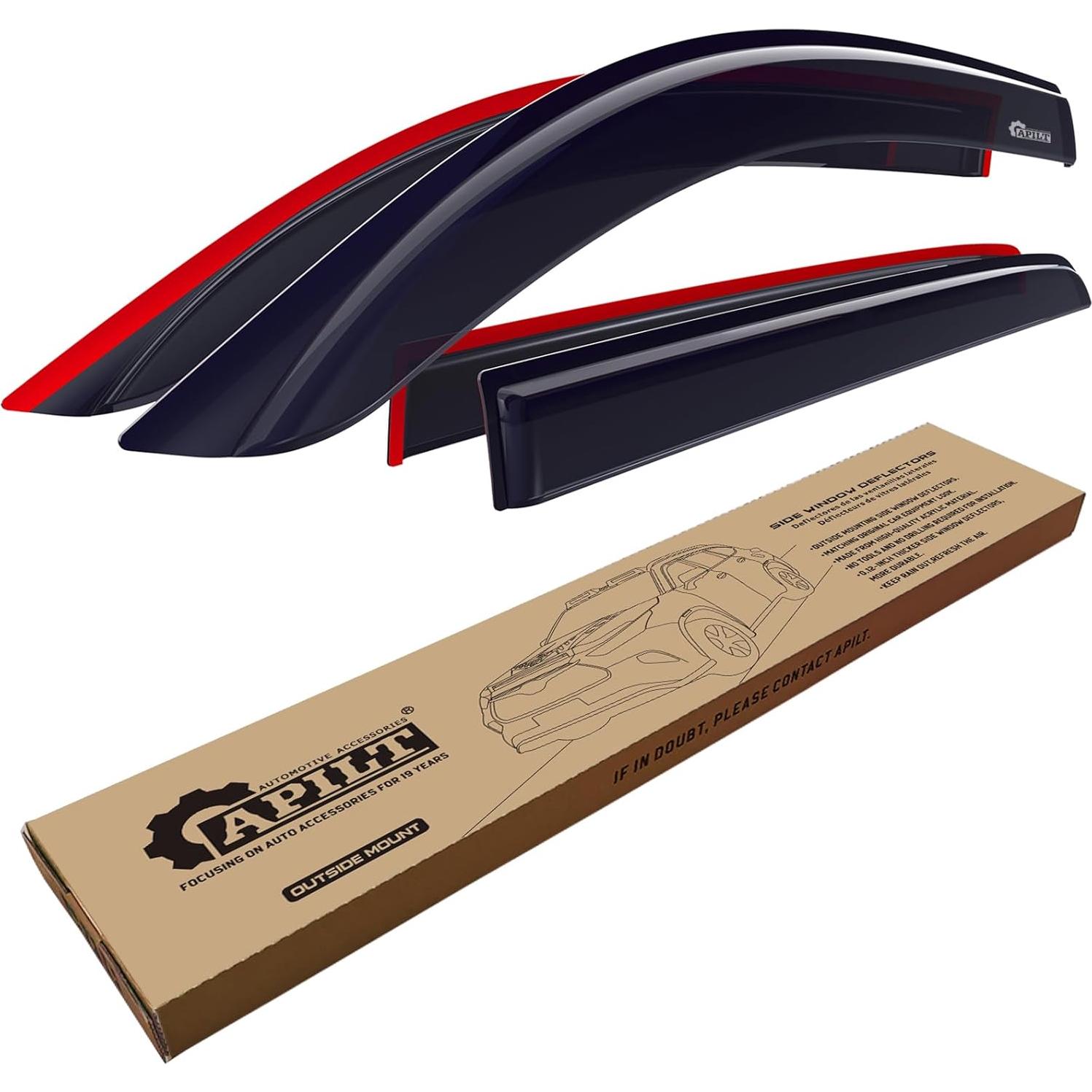 Deflectores de Ventana APILT para Toyota Tacoma 2016-2023