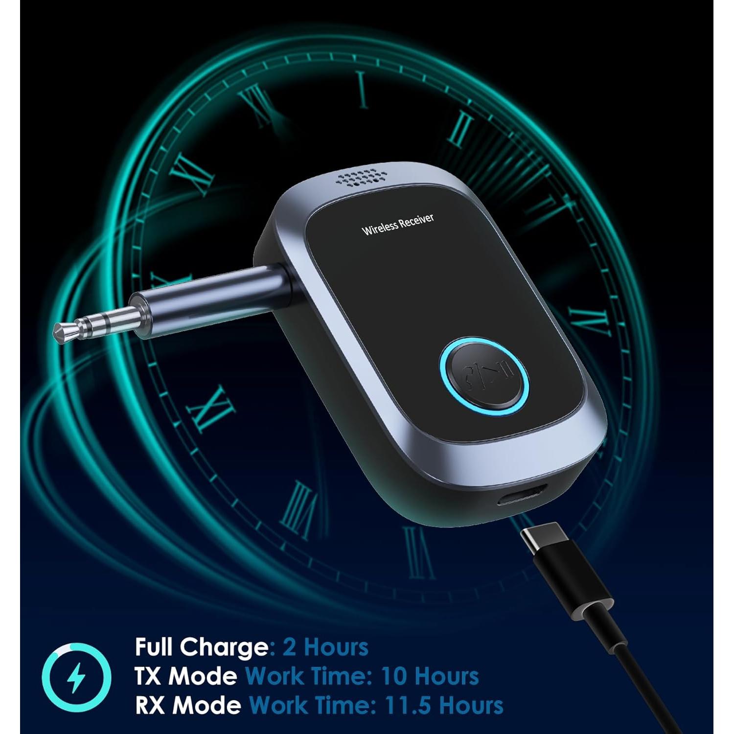 Adaptador Bluetooth AUX KAIY C86 para coche y hogar