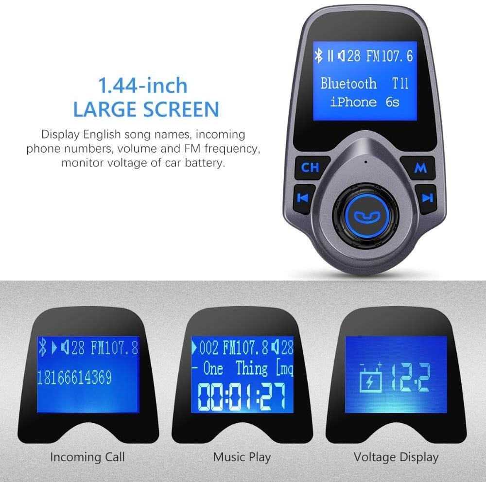 Transmisor FM Bluetooth Inalámbrico Vanson T11 con USB