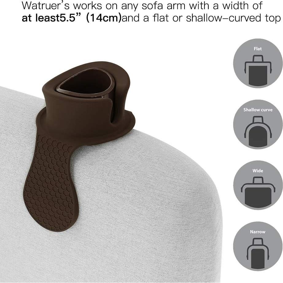 Soporte para Tazas Watruer - Antiv derrames - Gris