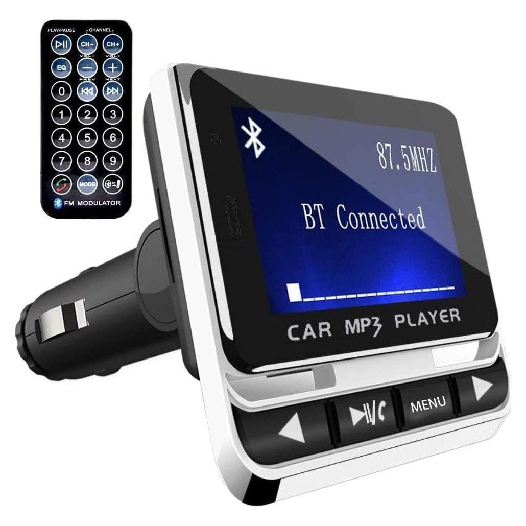 Transmisor FM Bluetooth para Coche WYYHAA con Control Remoto