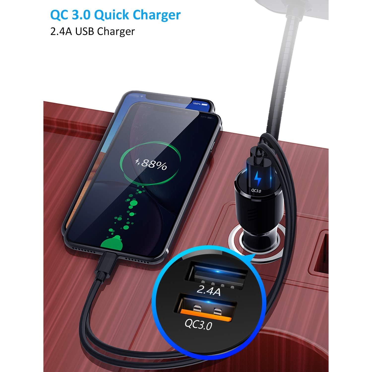 Adaptador Bluetooth FM TSNAM con Pantalla 1.8" y Cargador USB