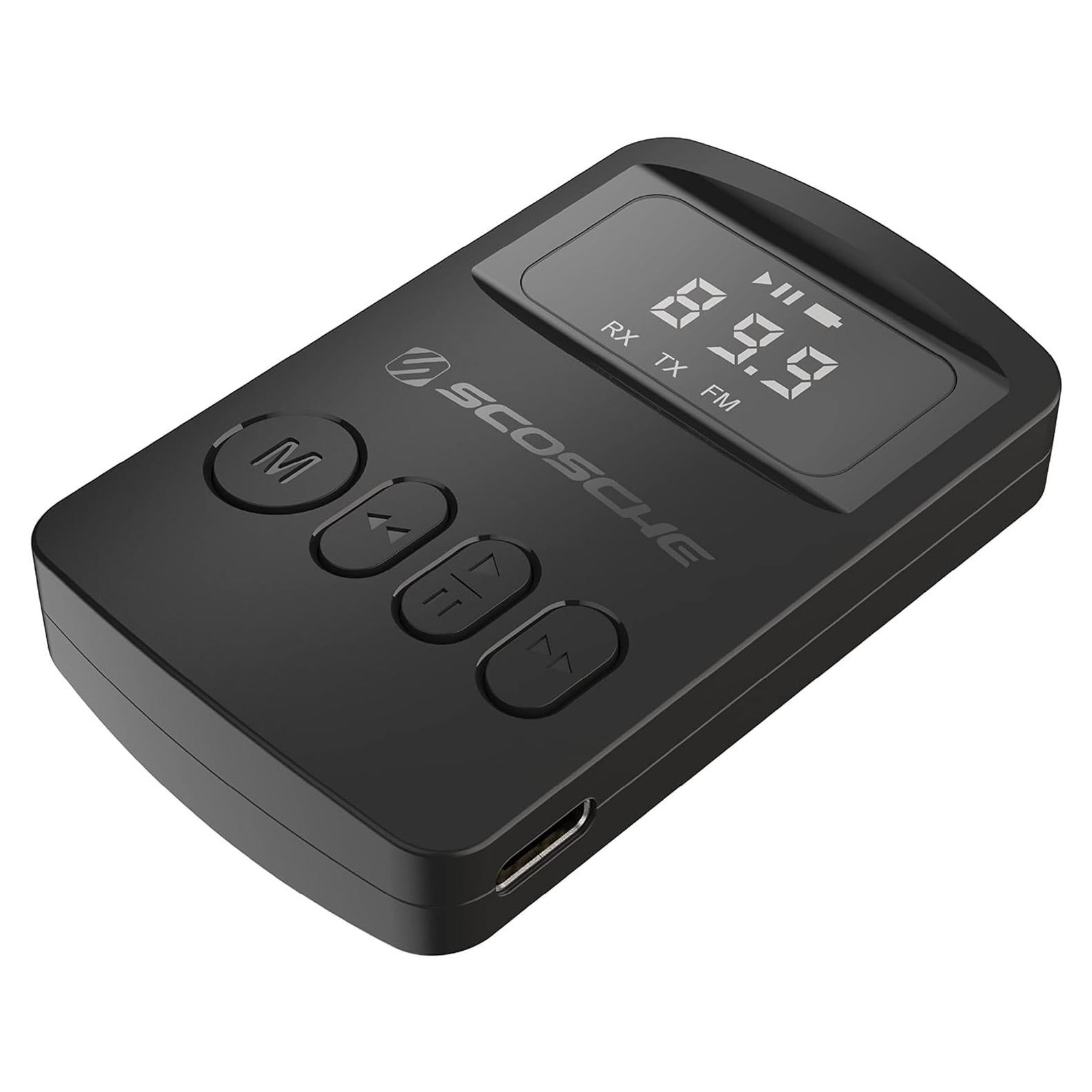 Transmisor Receptor Bluetooth Scosche BTTRFM-SP1 Inalámbrico