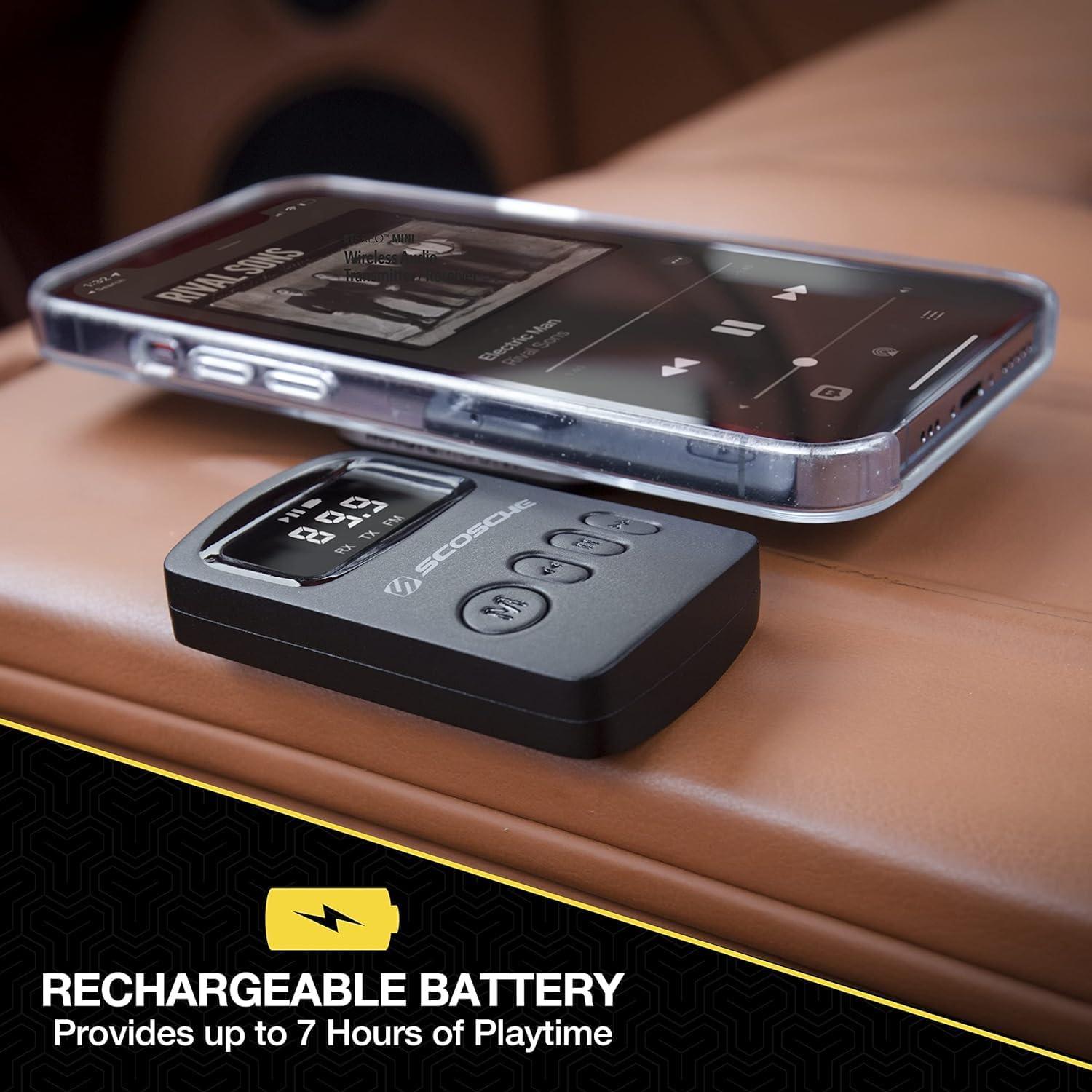 Transmisor Receptor Bluetooth Scosche BTTRFM-SP1 Inalámbrico