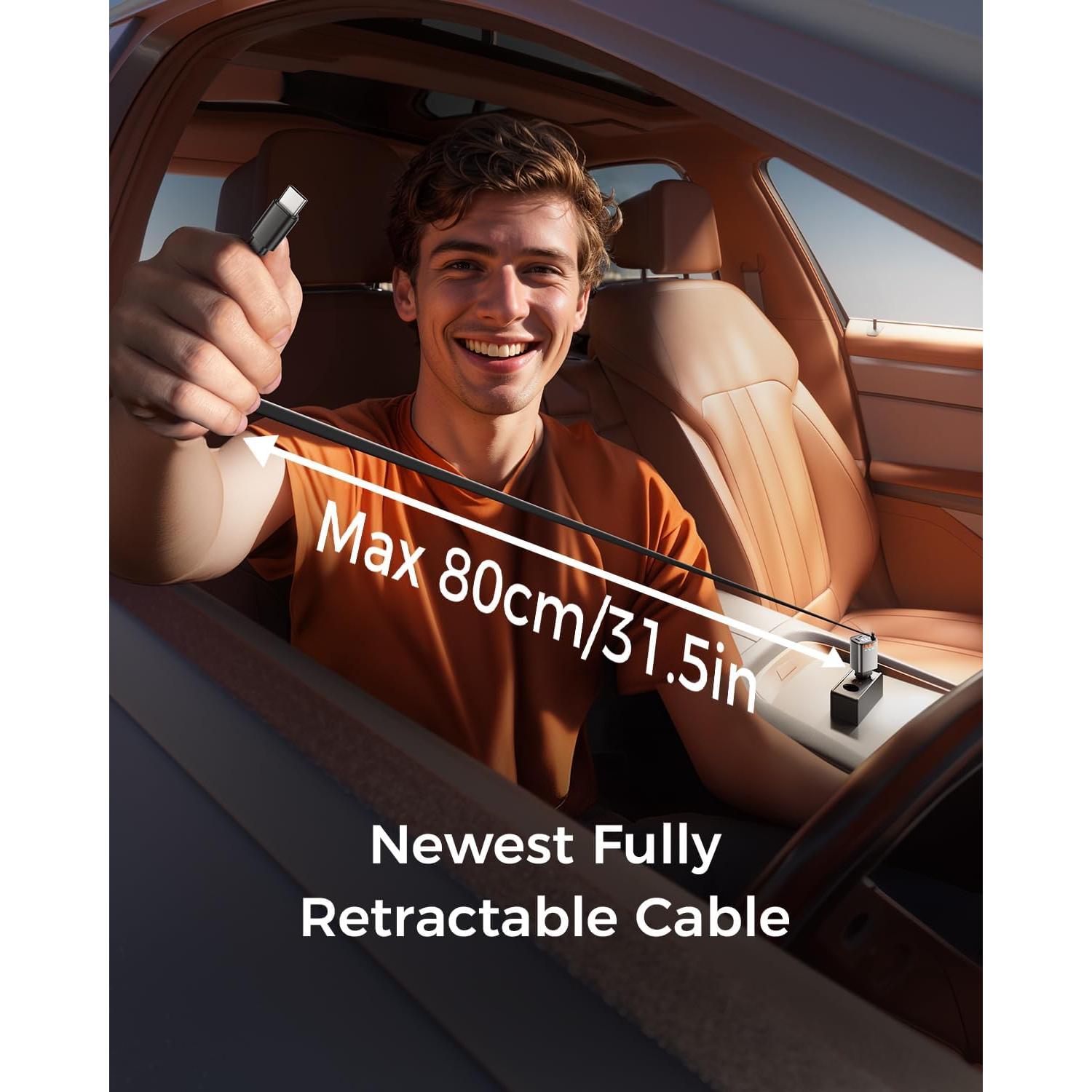 Adaptador de Coche Bluetooth 5.3 SUPERONE con Cargador 69W