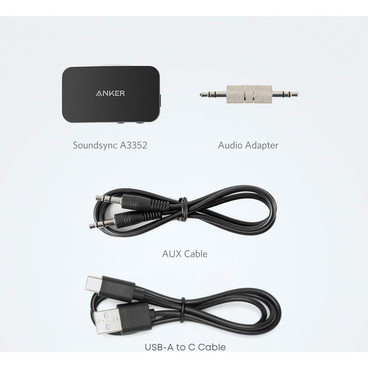 Receptor Bluetooth Anker Soundsync 5.0 para música y llamadas
