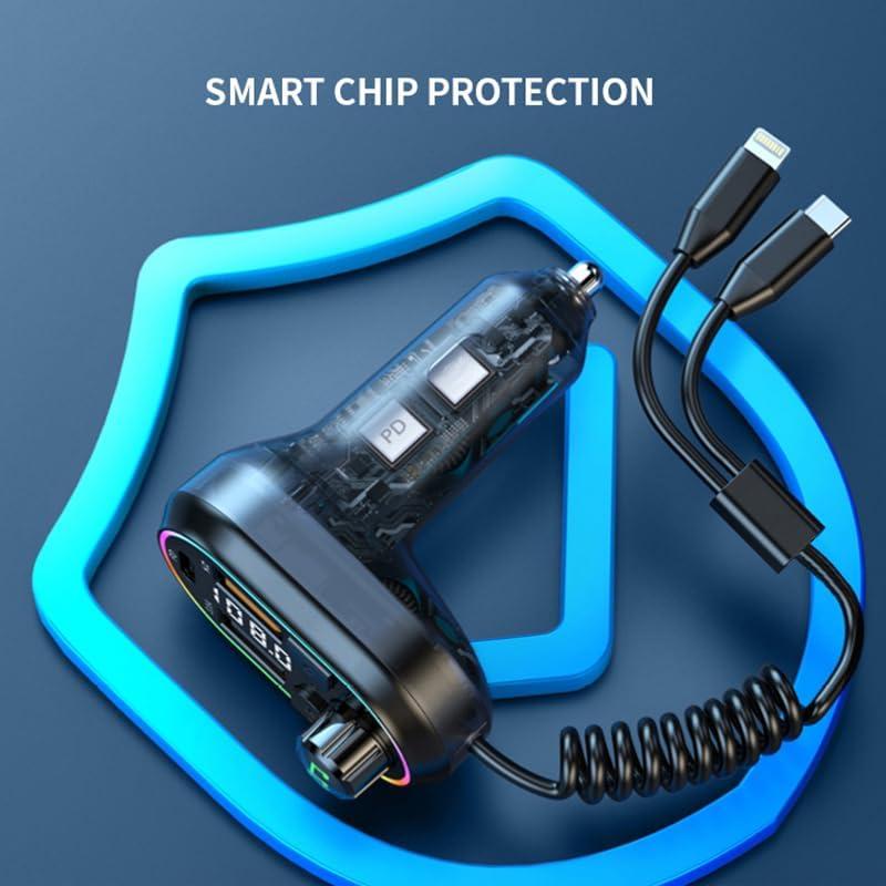 Transmisor FM Bluetooth EAHOSUCC C29 con Carga Rápida 25W