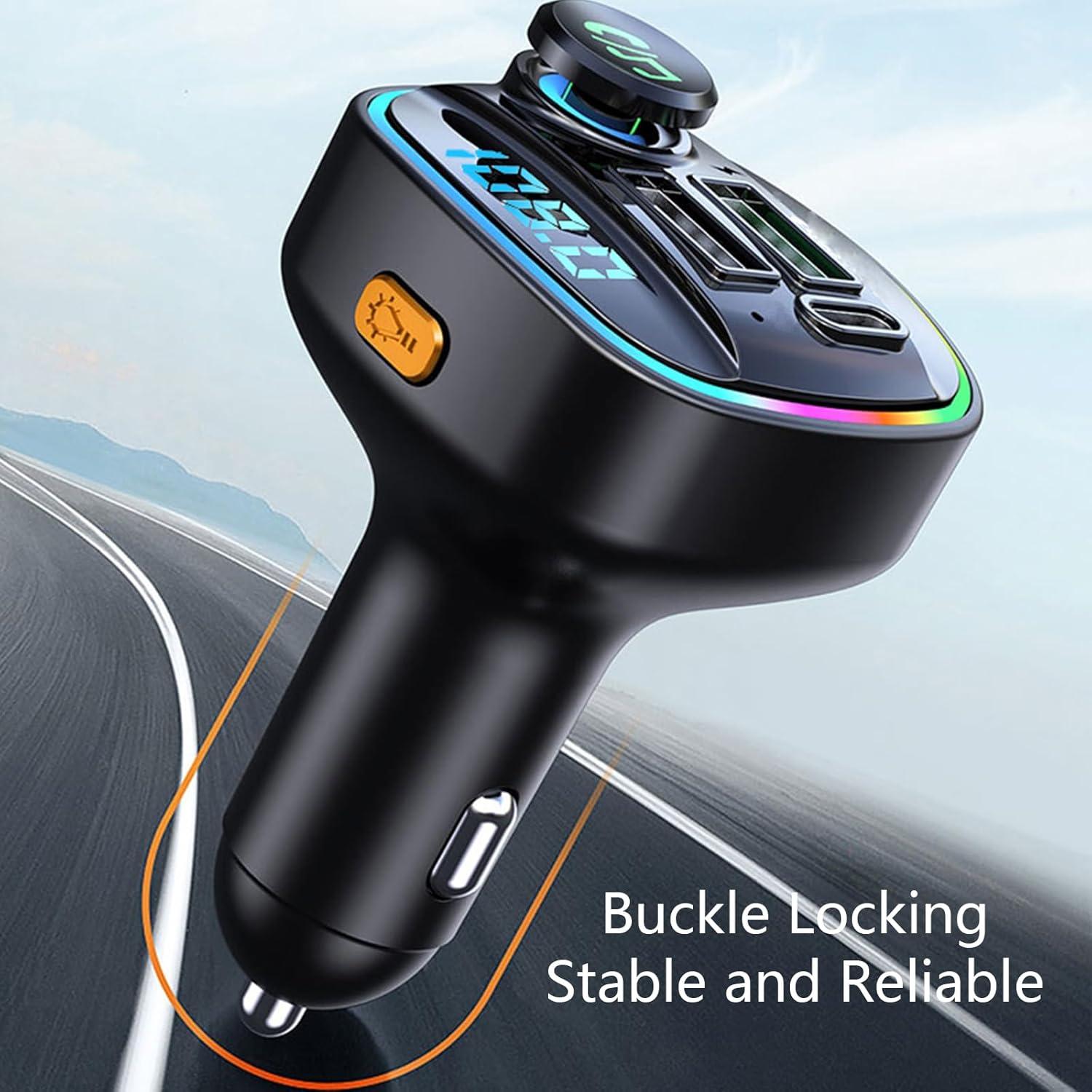 Adaptador Bluetooth USB C EAHOSUCC para coche FM 5.0