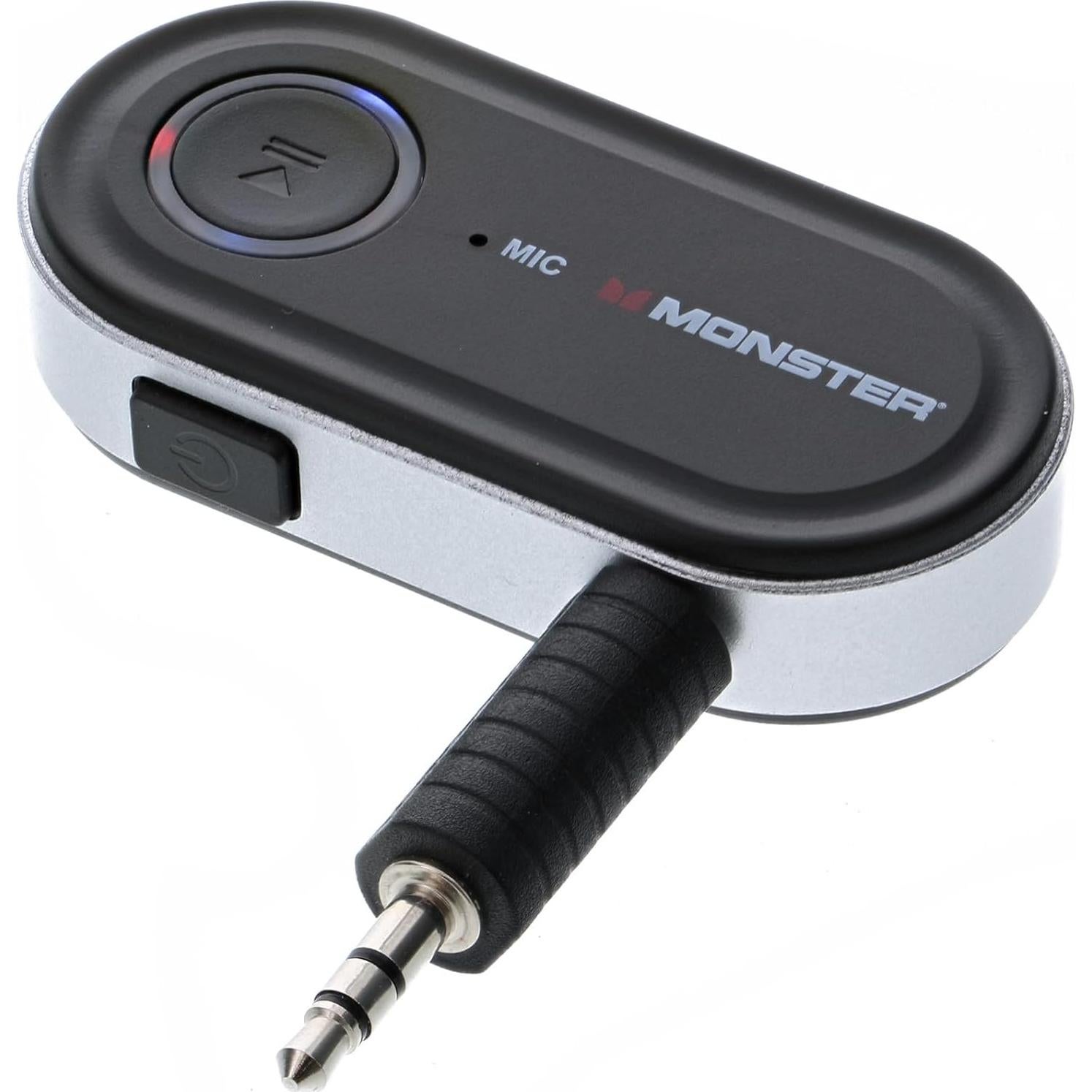 Receptor de Audio Bluetooth Monster WBA9-1008-BLK, 3.5mm, Manos Libres