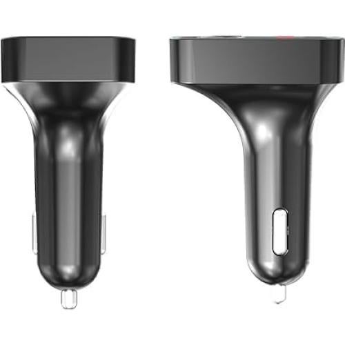 Transmisor FM Bluetooth COCO con Pantalla LED y Carga USB