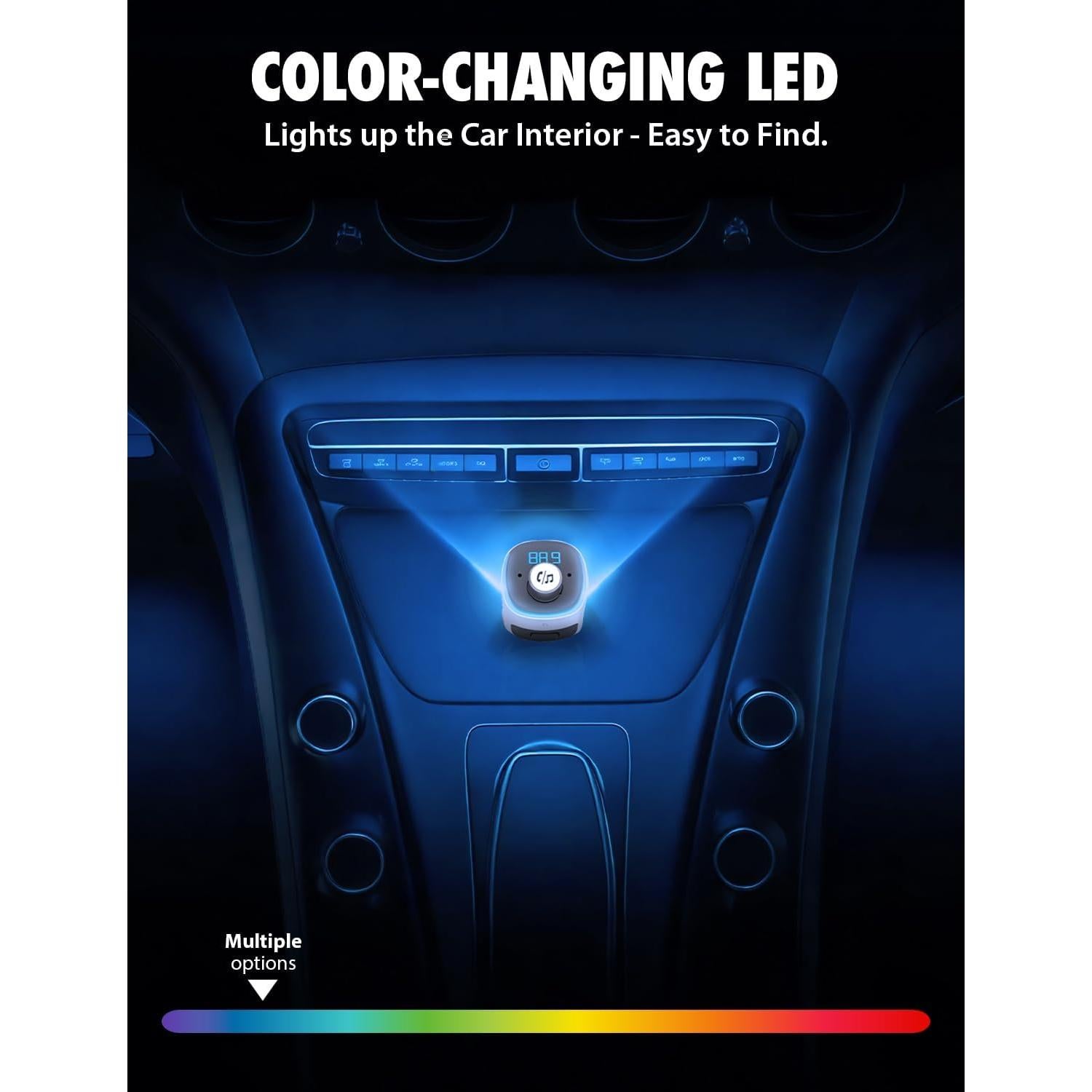 Transmisor FM Bluetooth Bracketron Roadtripper Voice 5.0