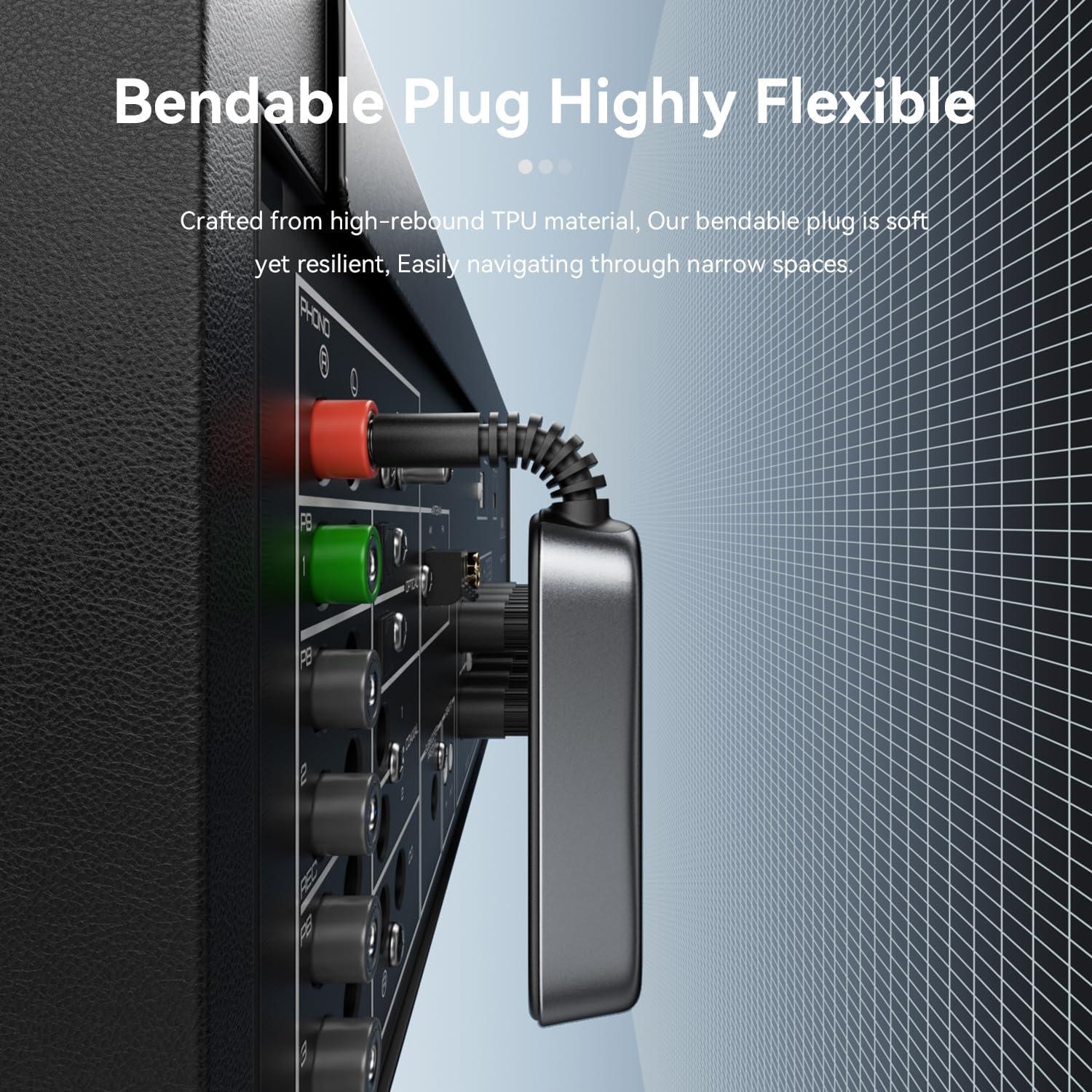 Receptor Bluetooth ESSAGER 2-en-1 con cancelación de ruido