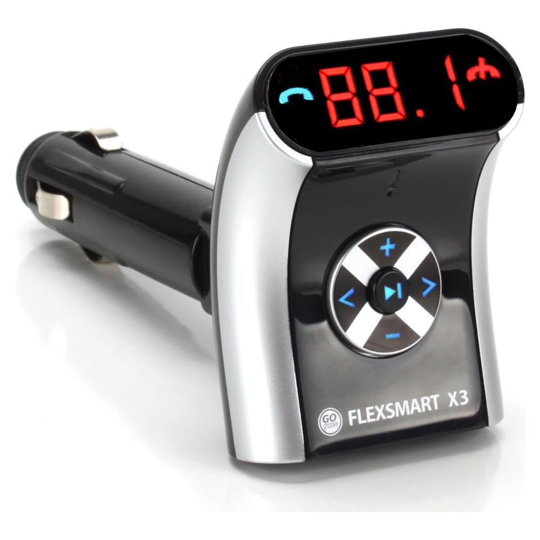 Adaptador Bluetooth GOgroove FlexSMART X3 Mini para Coche