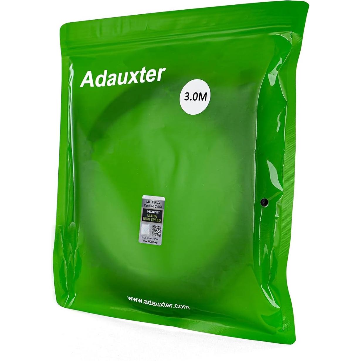 Cable HDMI 2.1 Adauxter 3M Ultra Alta Velocidad 48Gbps