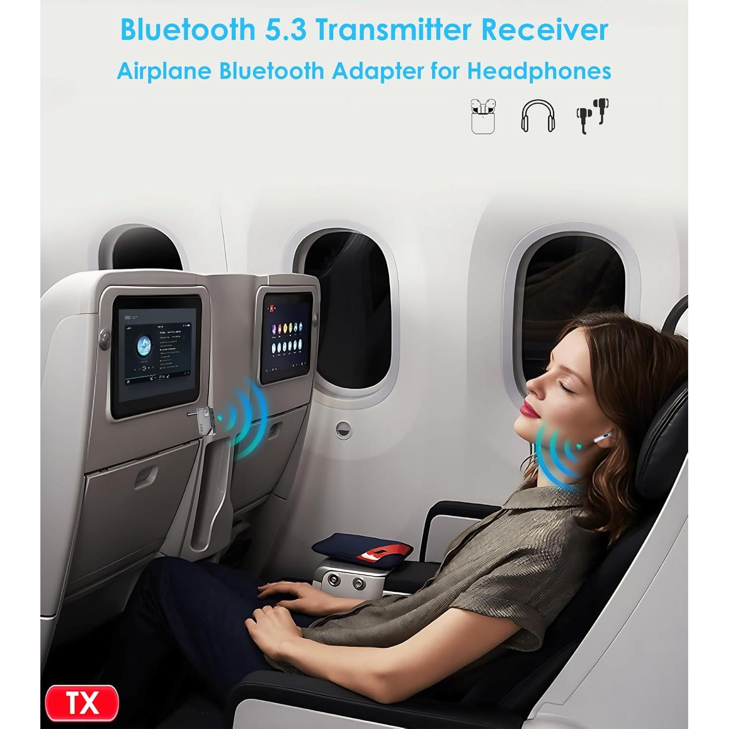 Adaptador Bluetooth KAIY C25 2 en 1 para TV y Auriculares