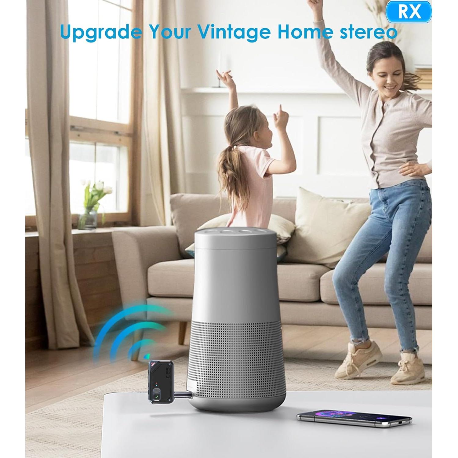 Adaptador Bluetooth KAIY C25 2 en 1 para TV y Auriculares