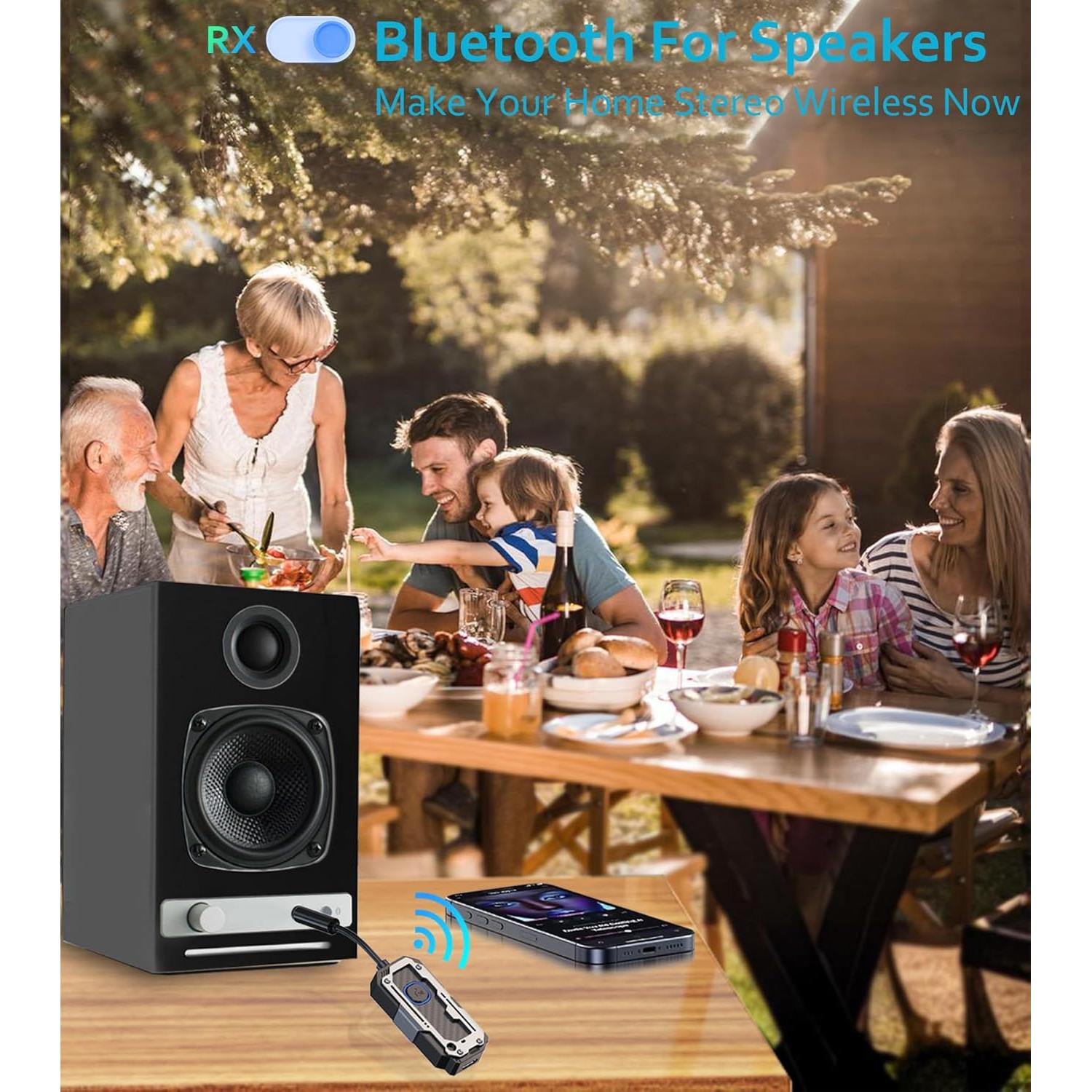 Adaptador Bluetooth 5.3 Dongguan C82 Receptor Transmisor 3.5mm