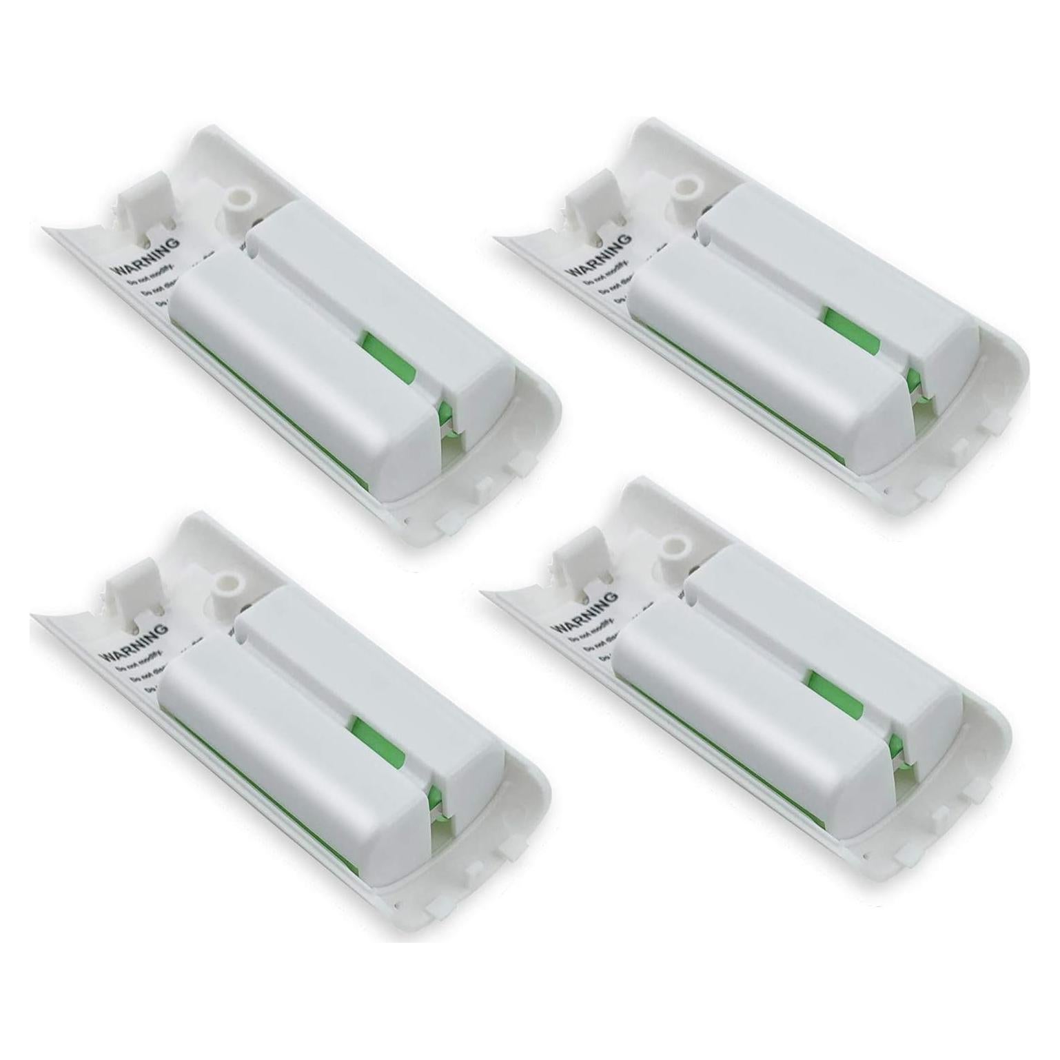 Paquete de 4 Baterías Recargables 2800mAh para Wii/Wii U
