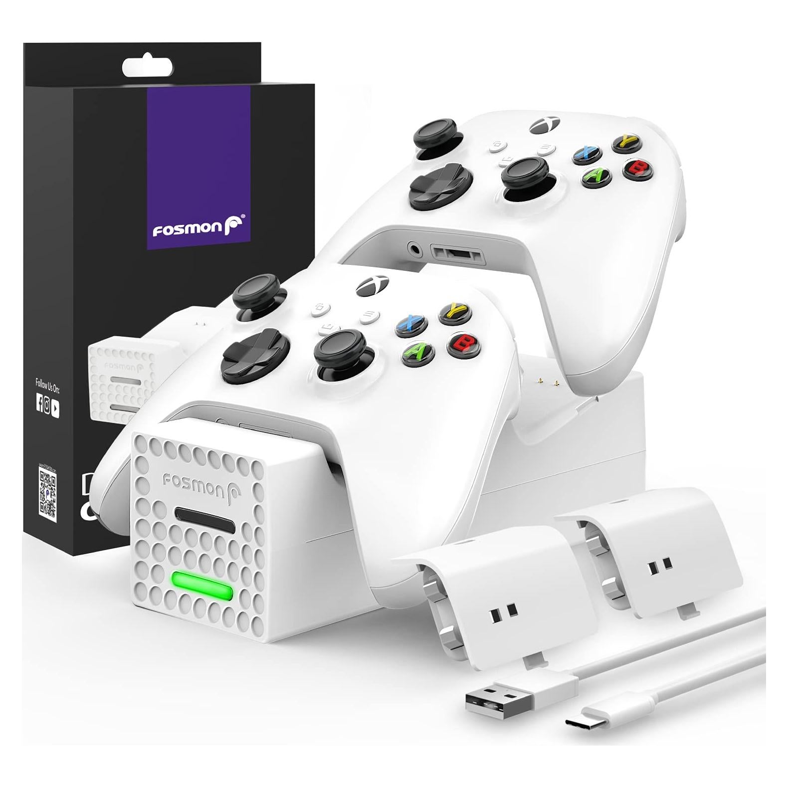 Estación de Carga DUAL 2 Fosmon para Controladores Xbox Series X/S